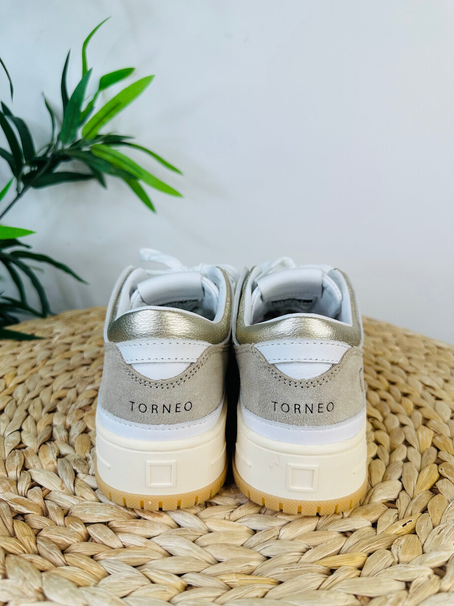 Leather Trainers - Size 37