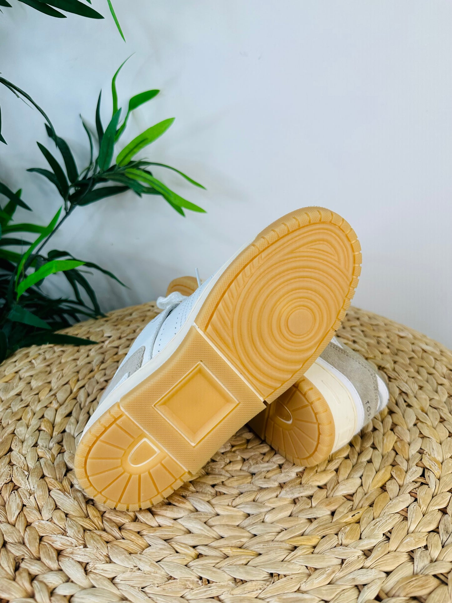 Leather Trainers - Size 37