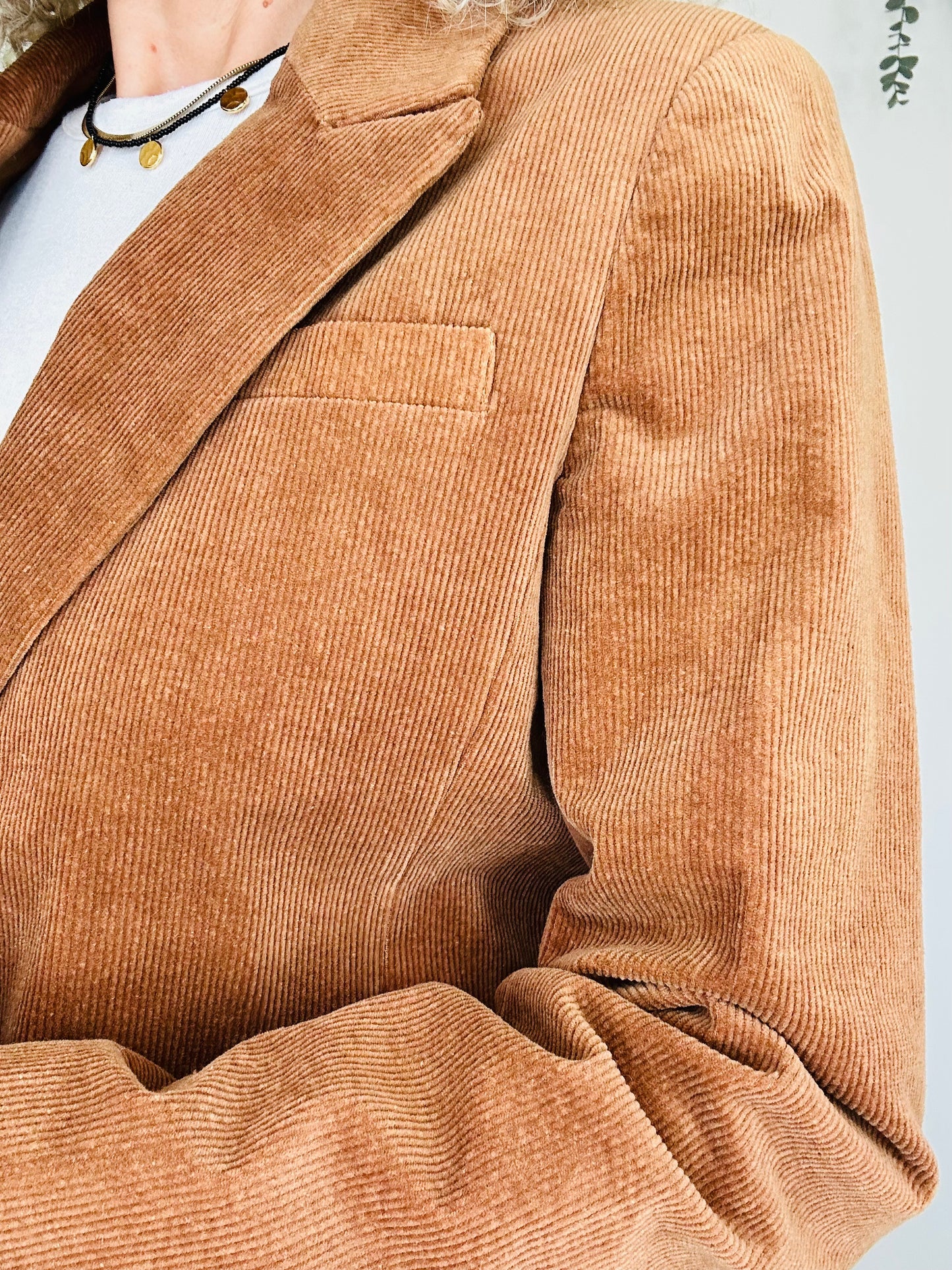 Cord Blazer - Size 4