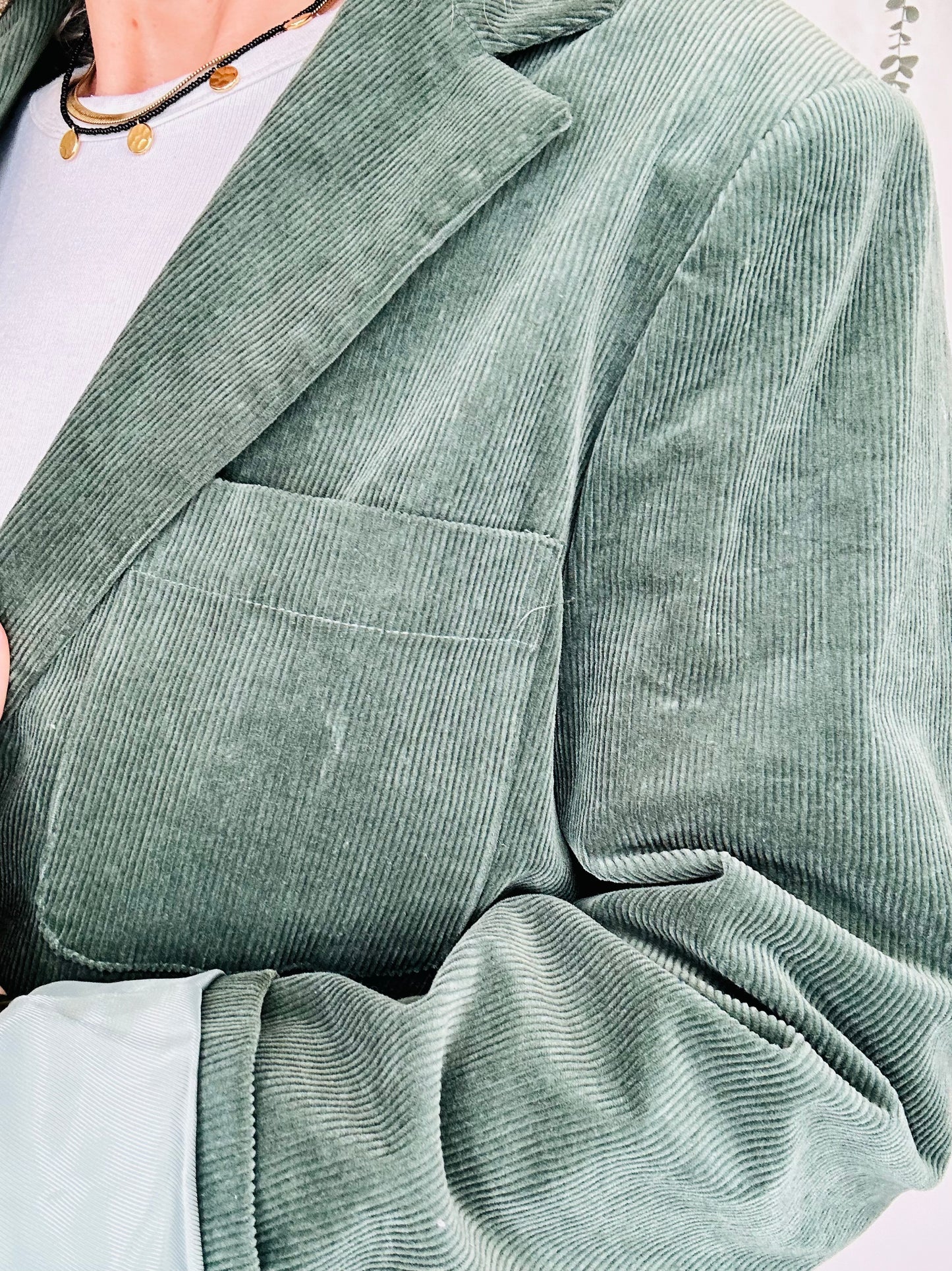 Cord Blazer - Size 4