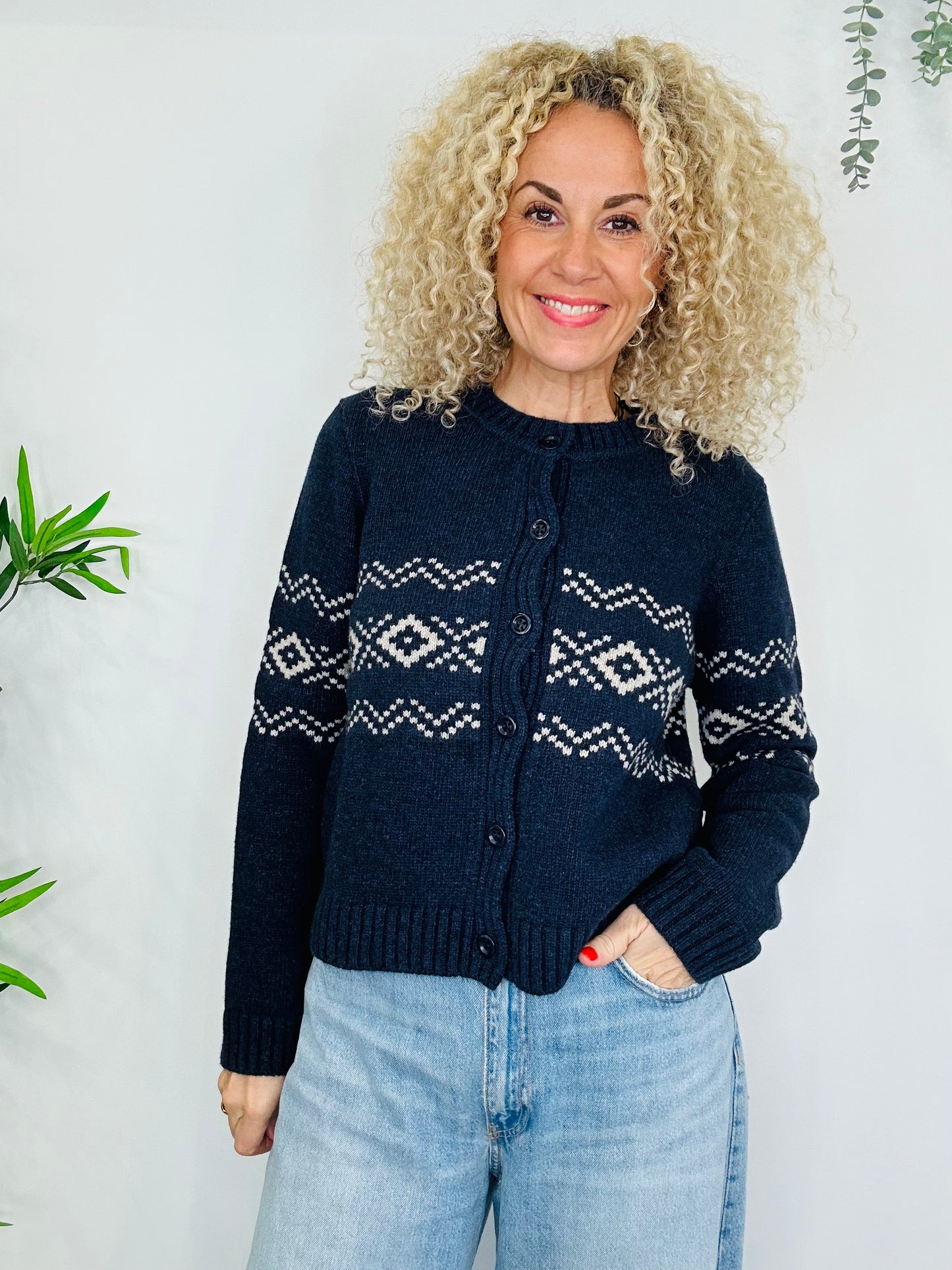 Fairisle Cardigan - Size 12