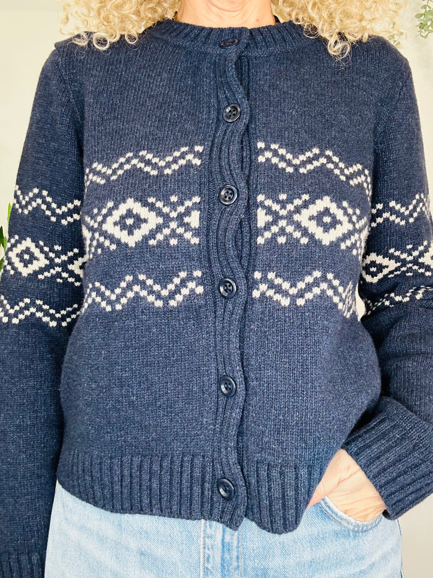 Fairisle Cardigan - Size 12