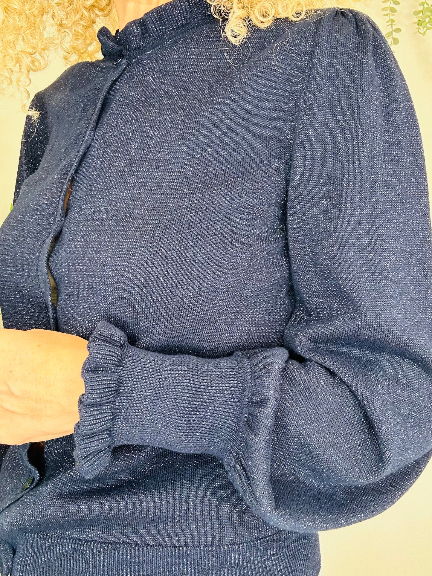 Metallic Cardigan - Size 3