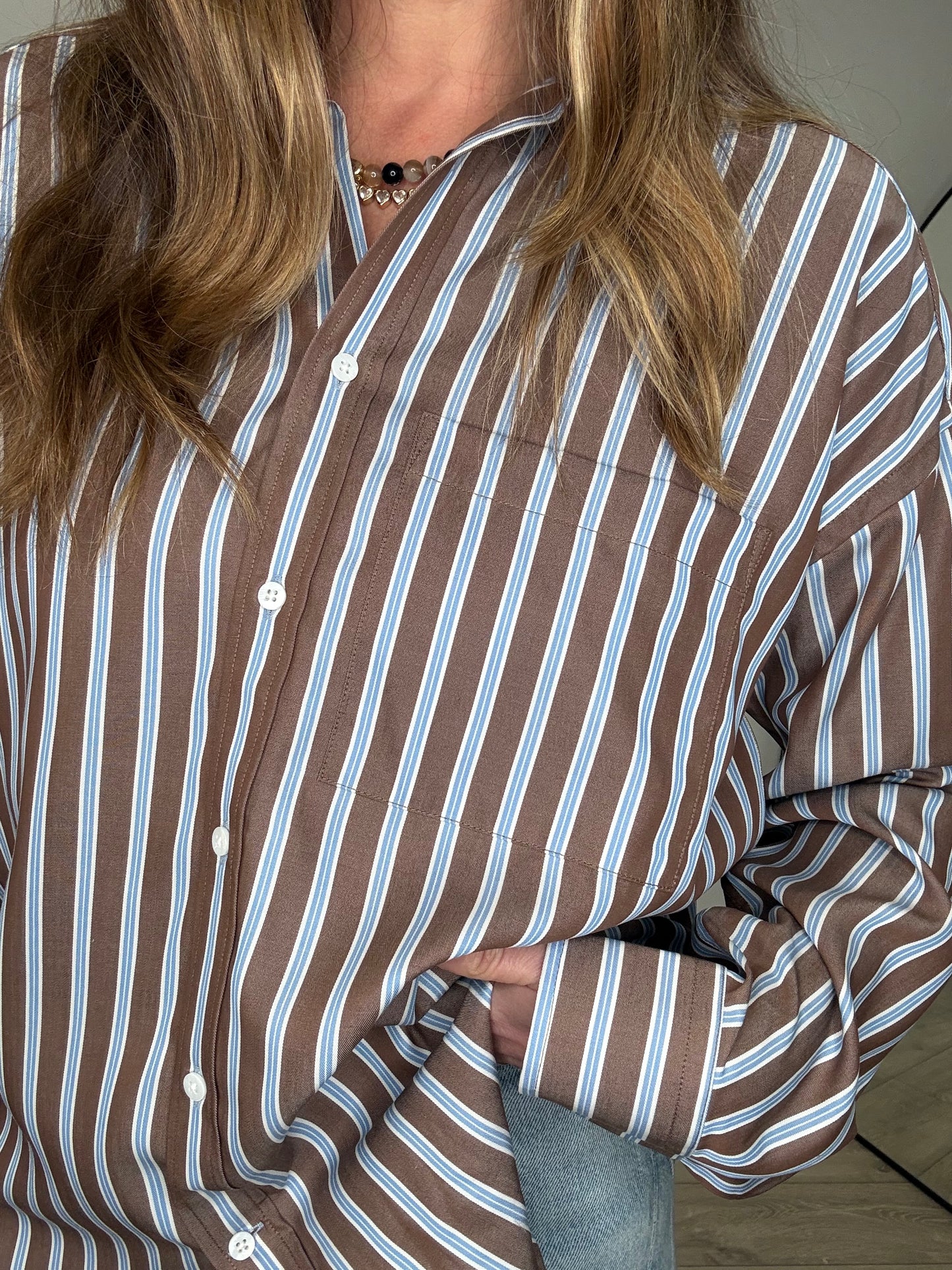 Striped Shirt - Size S