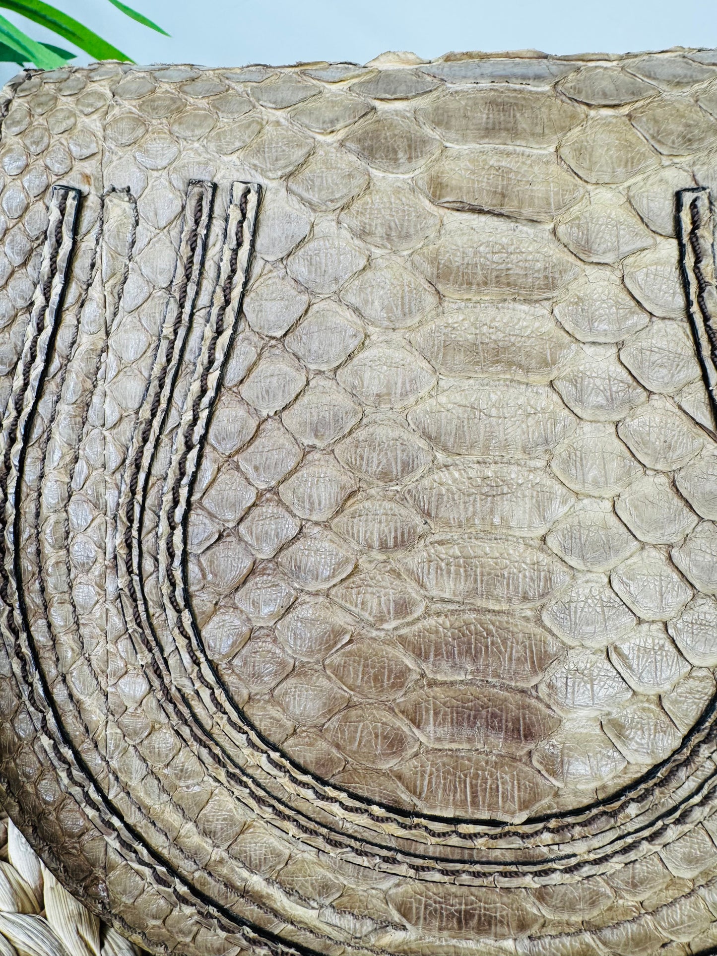 Moc Croc Small Marcie Saddle Bag