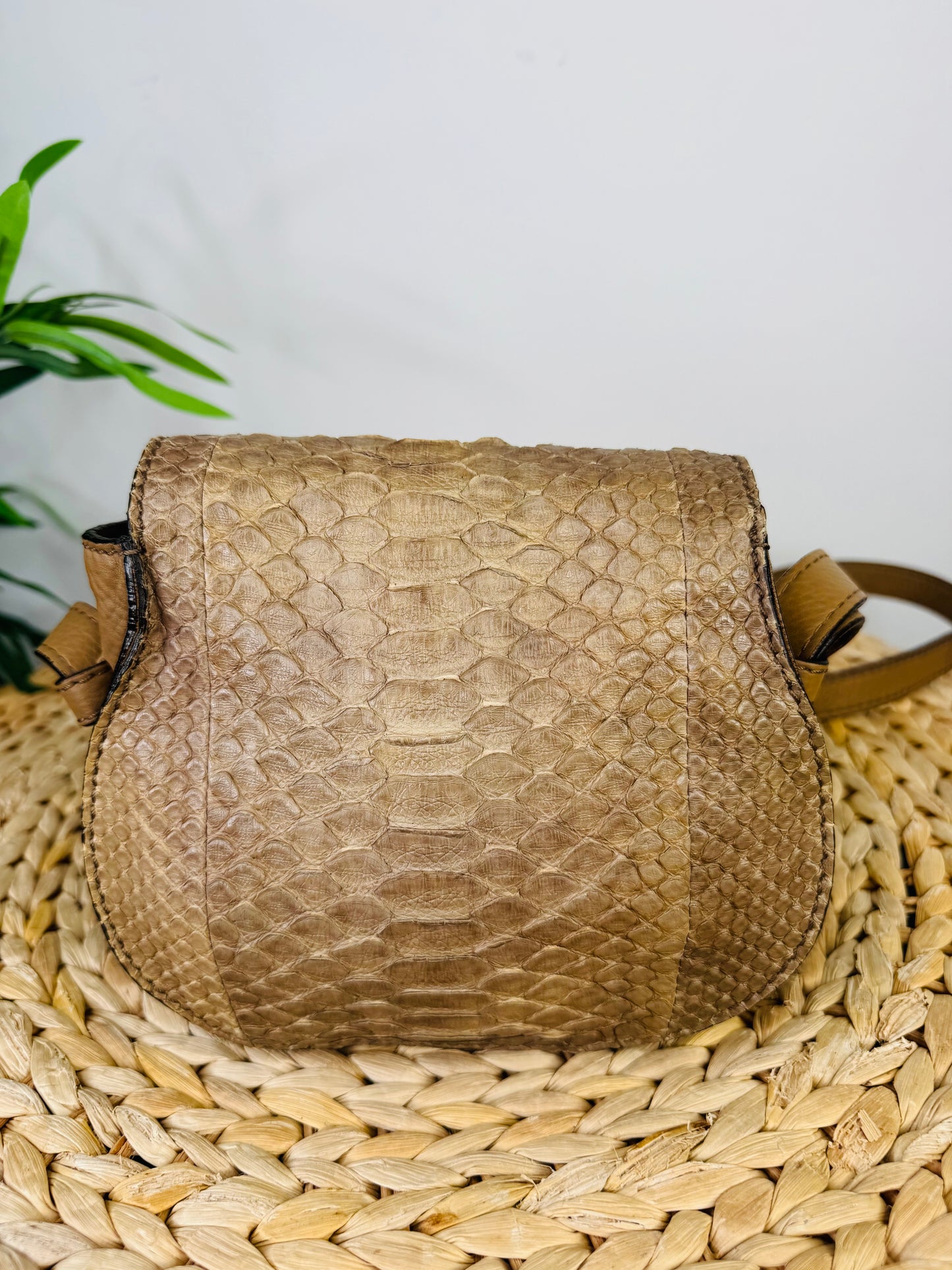 Moc Croc Small Marcie Saddle Bag