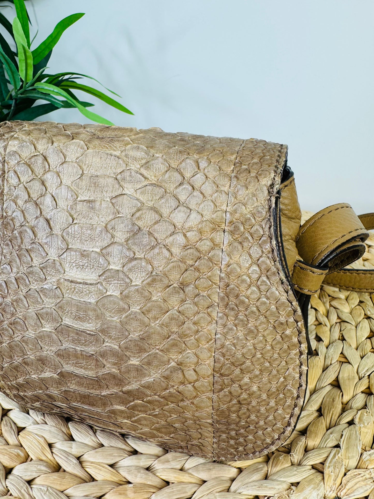 Moc Croc Small Marcie Saddle Bag