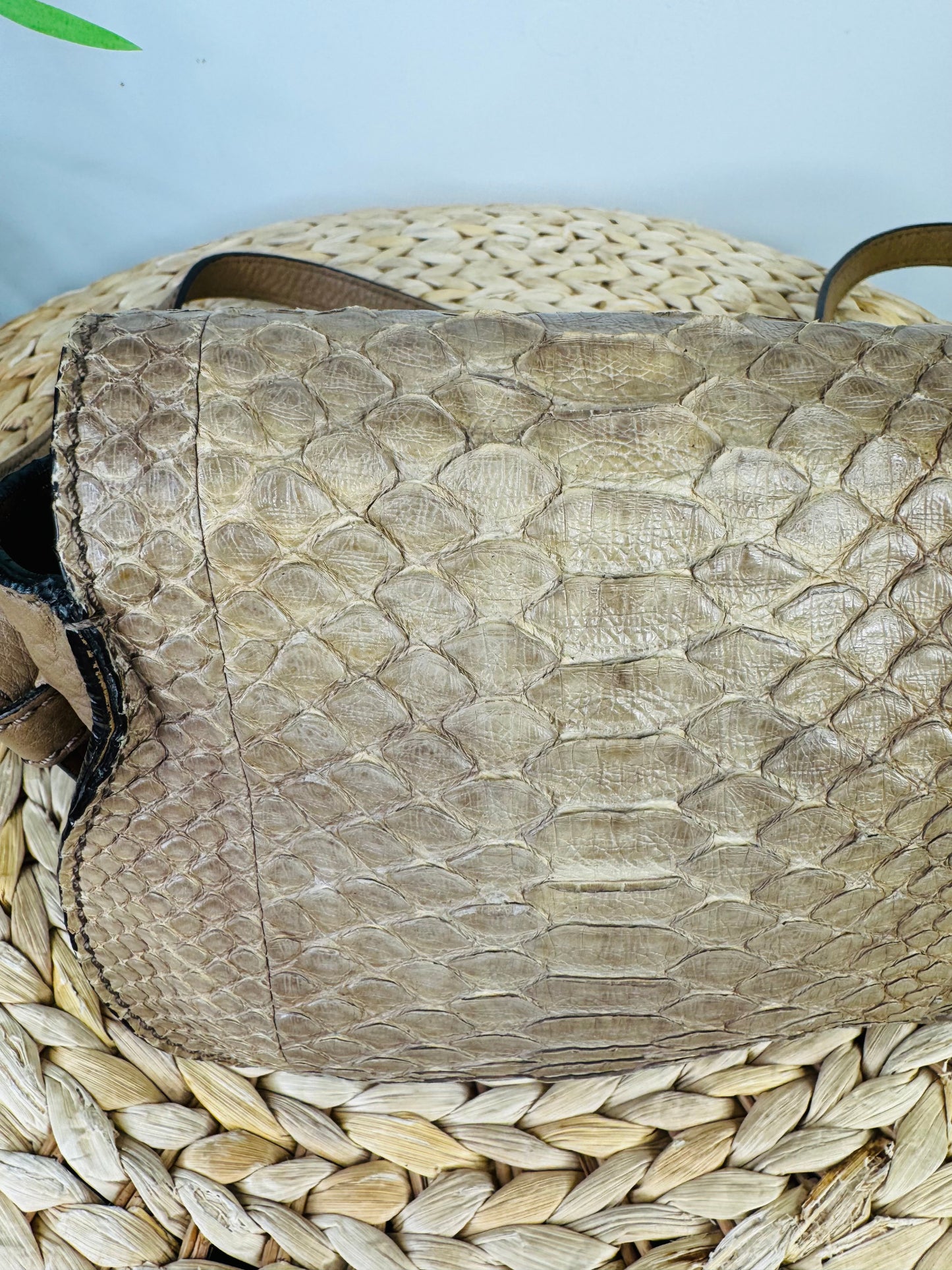 Moc Croc Small Marcie Saddle Bag