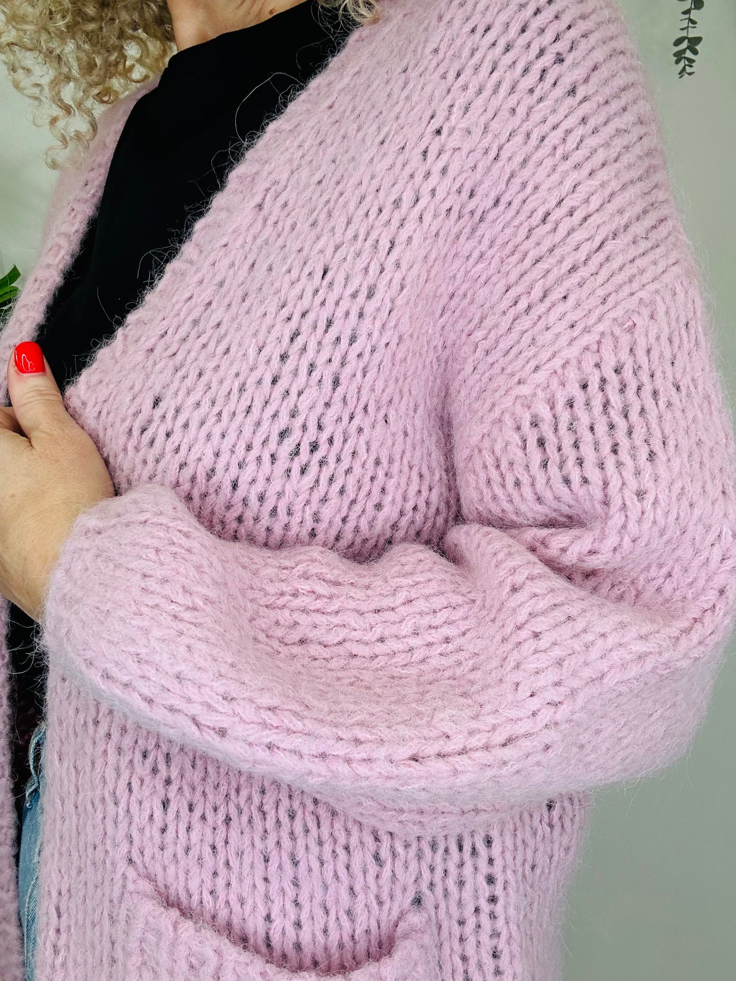 Chunky Knit Cardigan - Size S/M