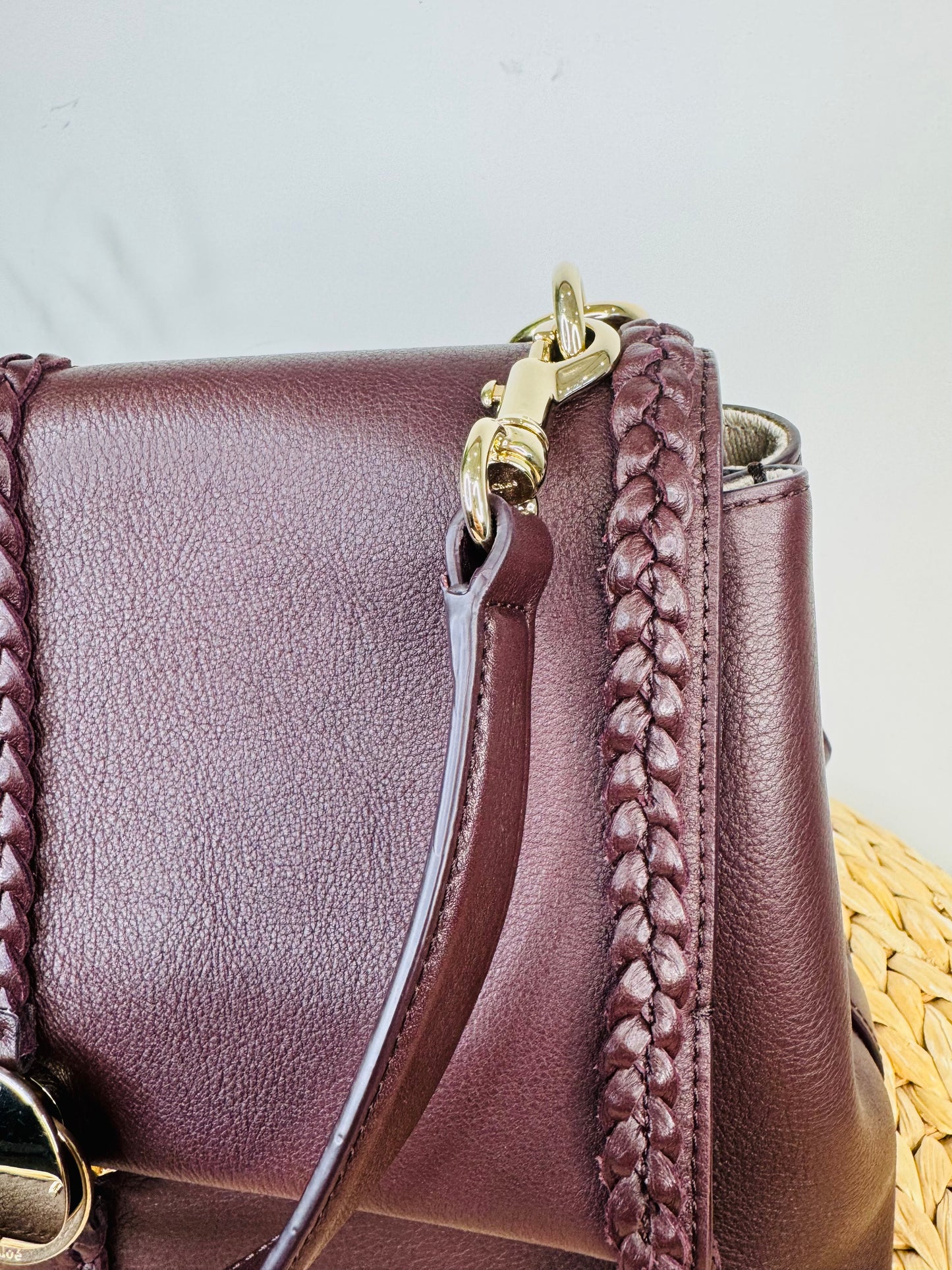 Penelope Medium Leather Shoulder Bag