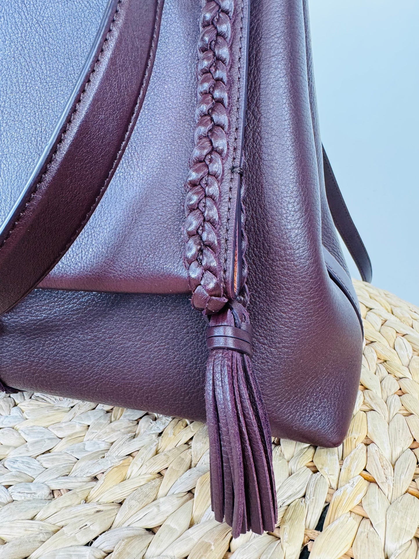 Penelope Medium Leather Shoulder Bag