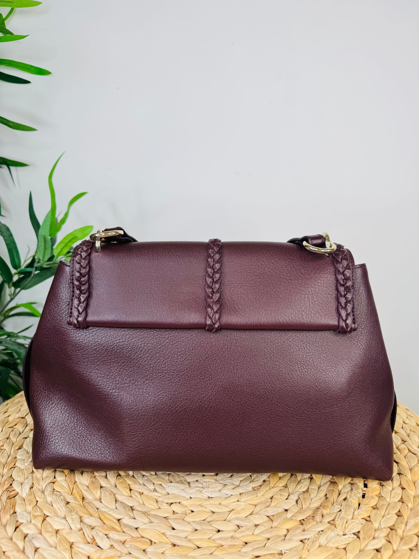 Penelope Medium Leather Shoulder Bag
