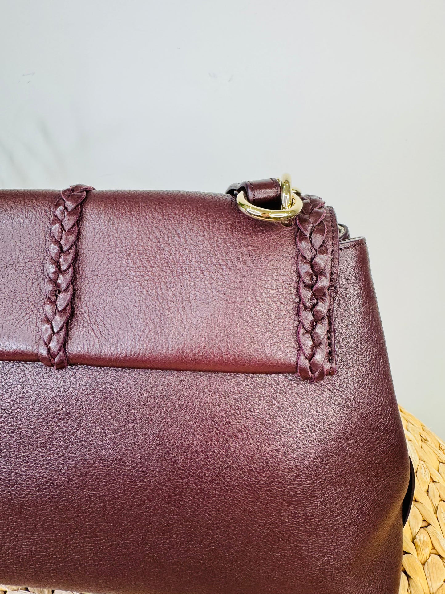 Penelope Medium Leather Shoulder Bag