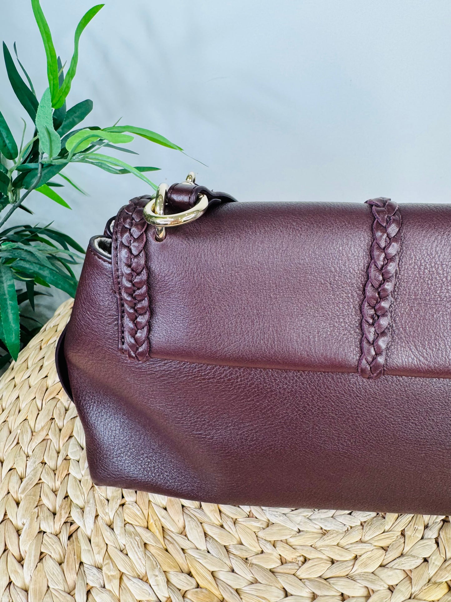 Penelope Medium Leather Shoulder Bag