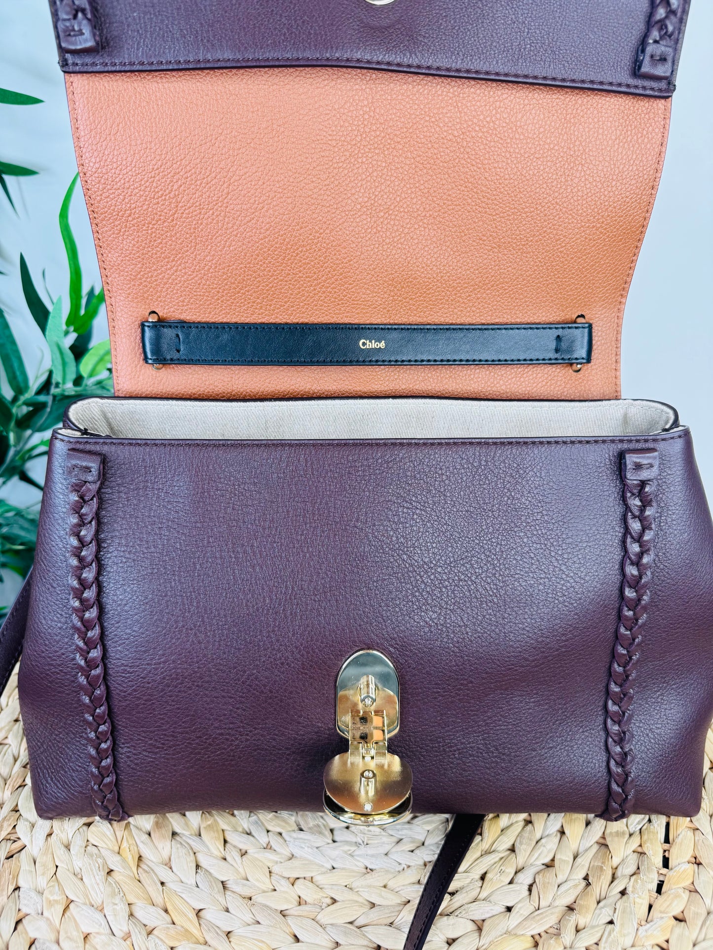 Penelope Medium Leather Shoulder Bag