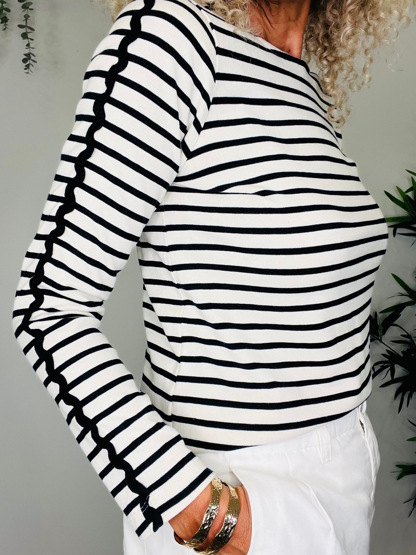 Striped Top - Size 0