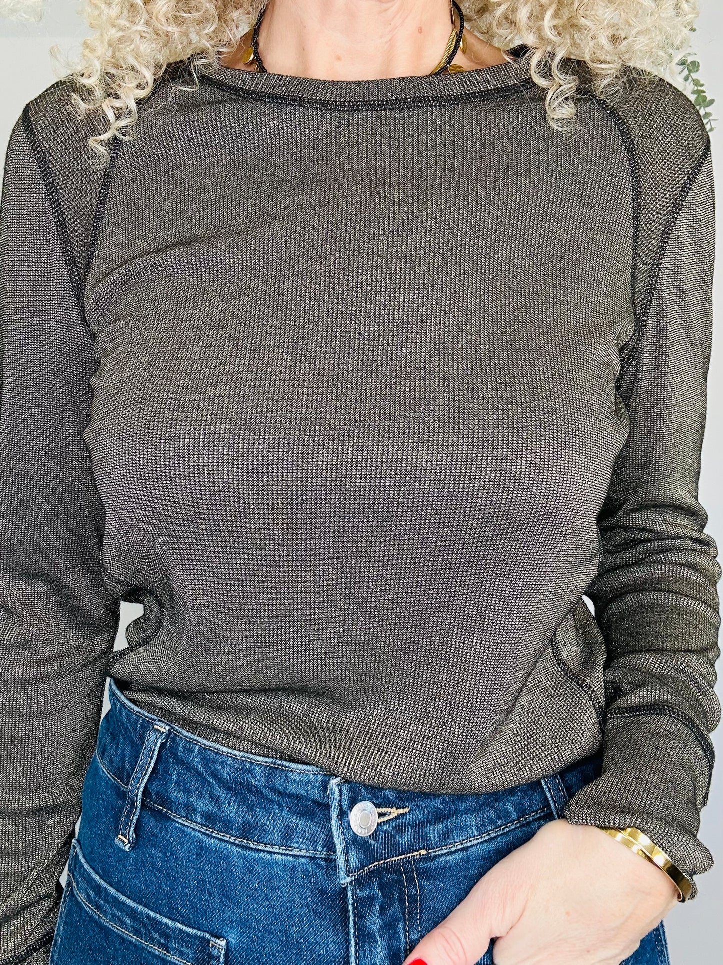Metallic Top - Size 10