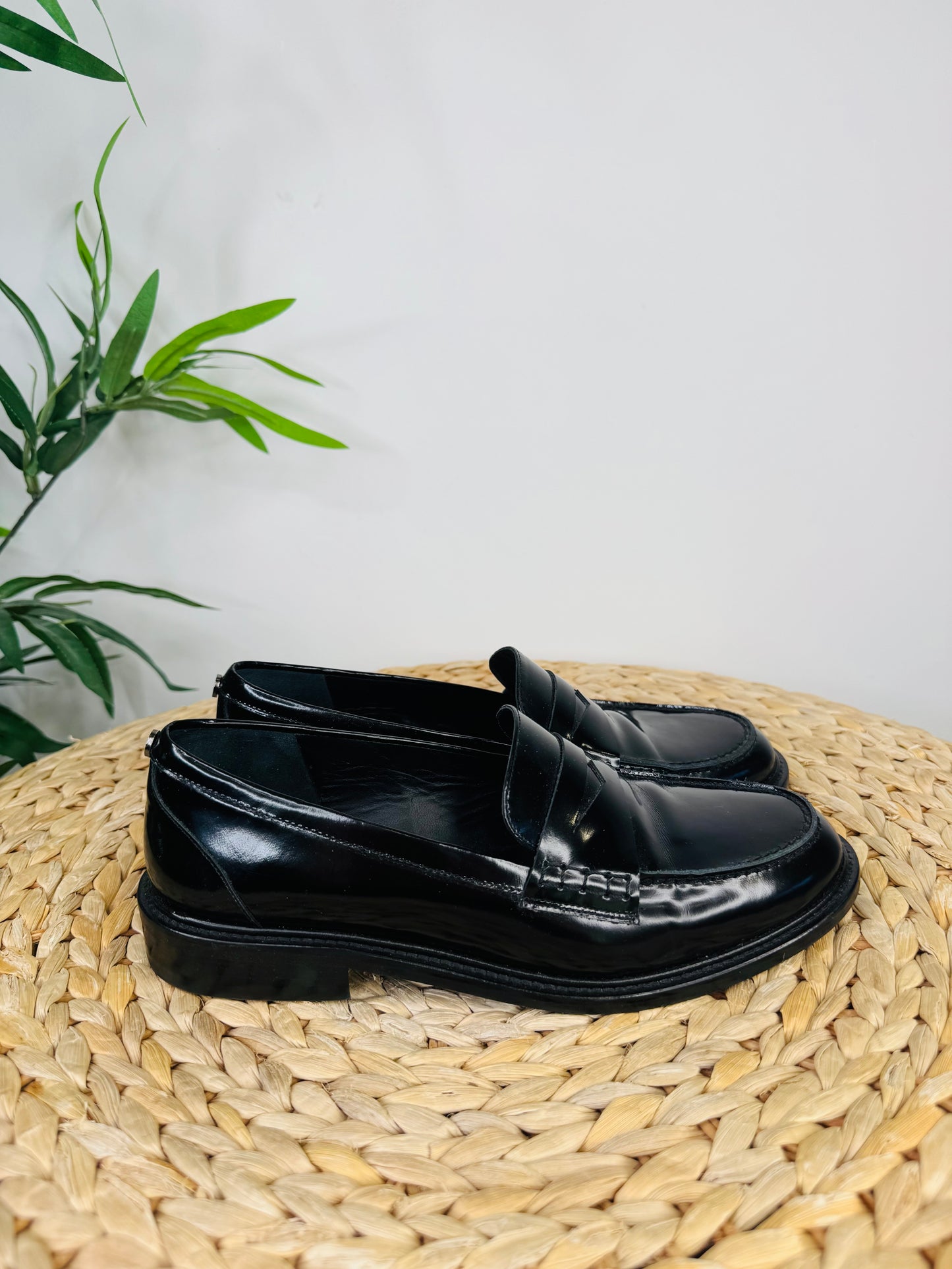 Leather Loafers - Size 37