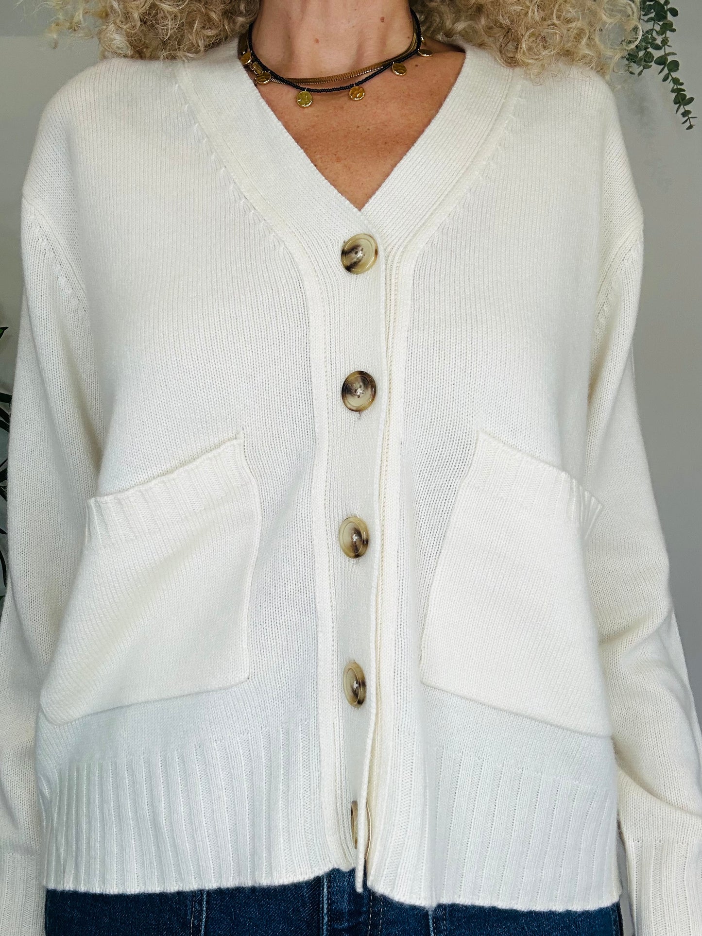 Cashmere Cardigan - Size M