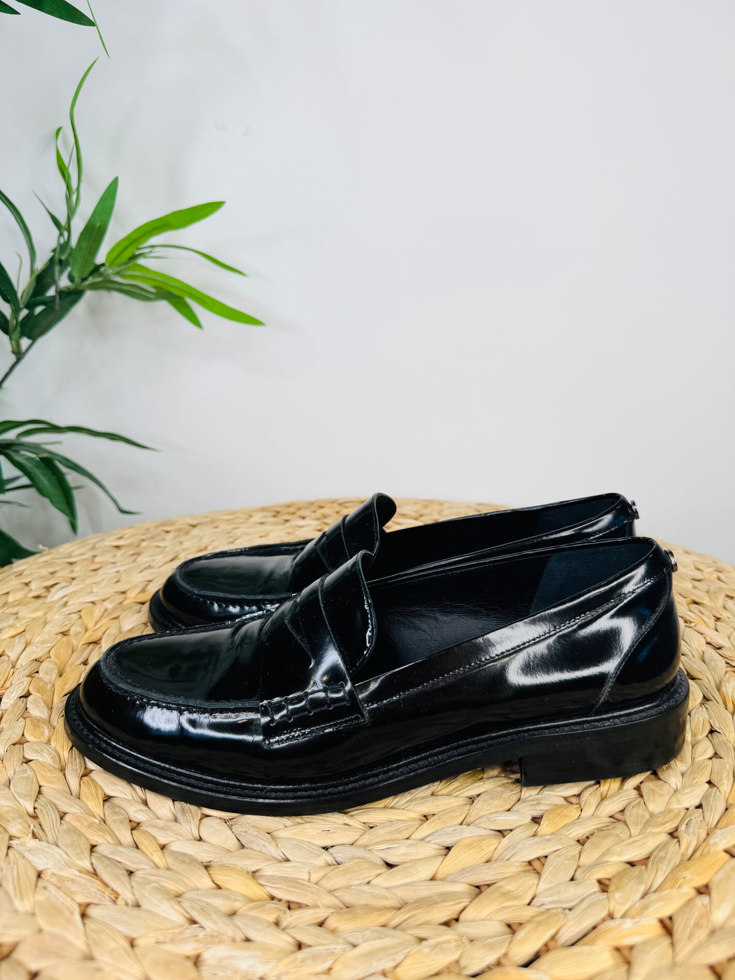 Leather Loafers - Size 37