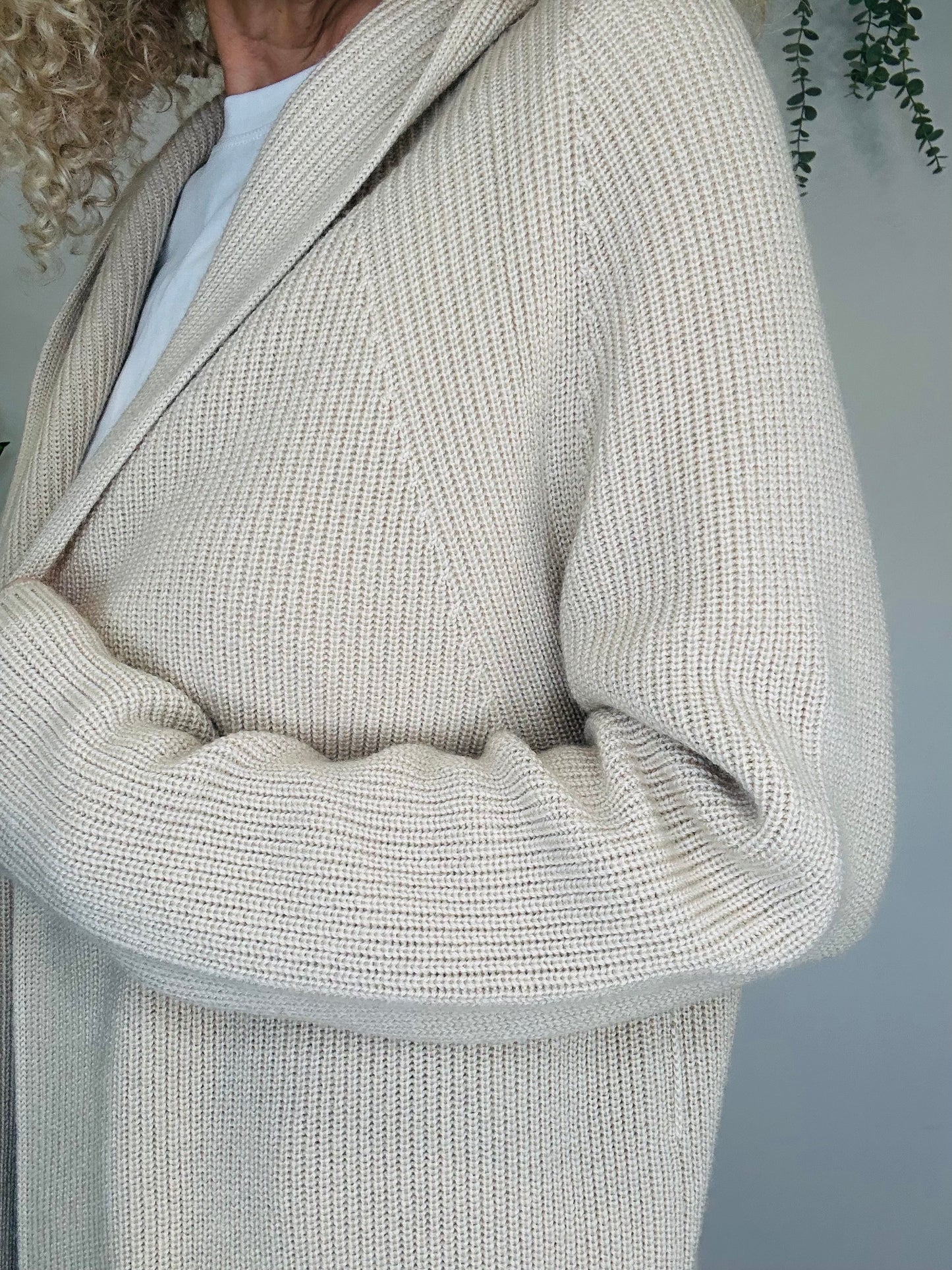 Hooded Cardigan - Size M