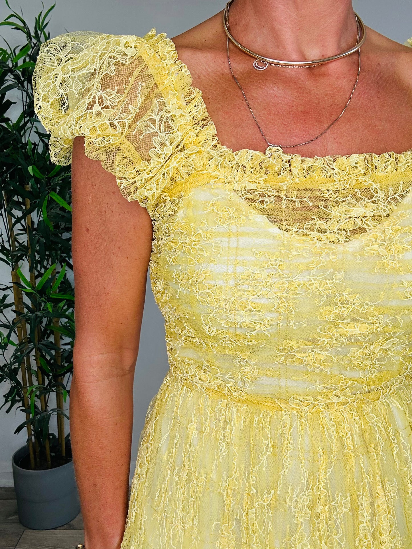 Pamelina Lace Dress - Size XS