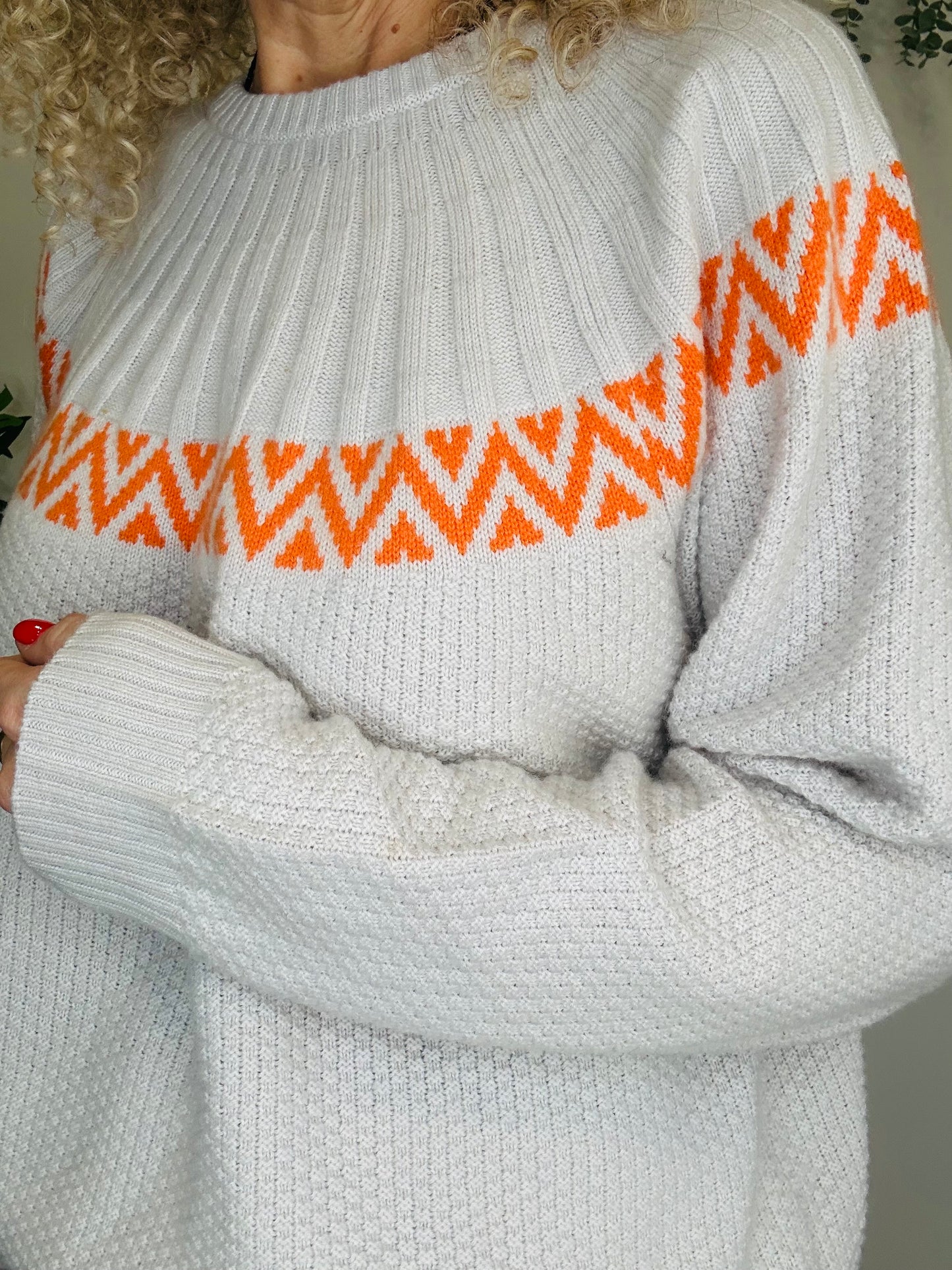 Fairisle Cashmere Jumper - Size 4