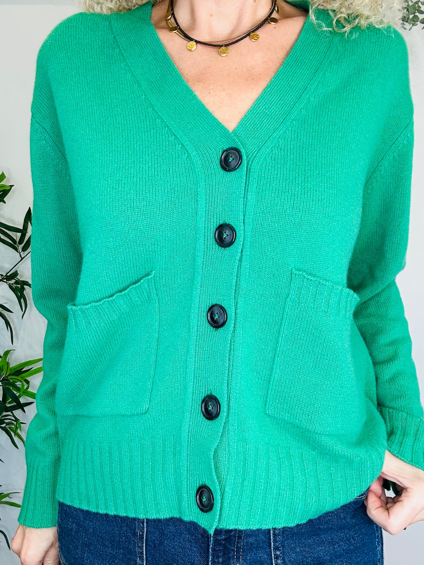 Cashmere Cardigan - Size M