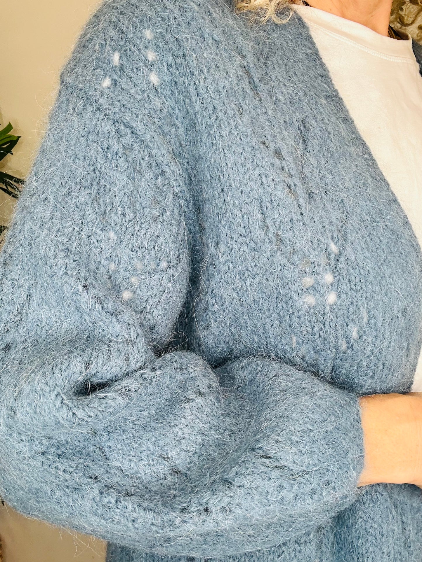 Knitted Open Cardigan - Size M/L