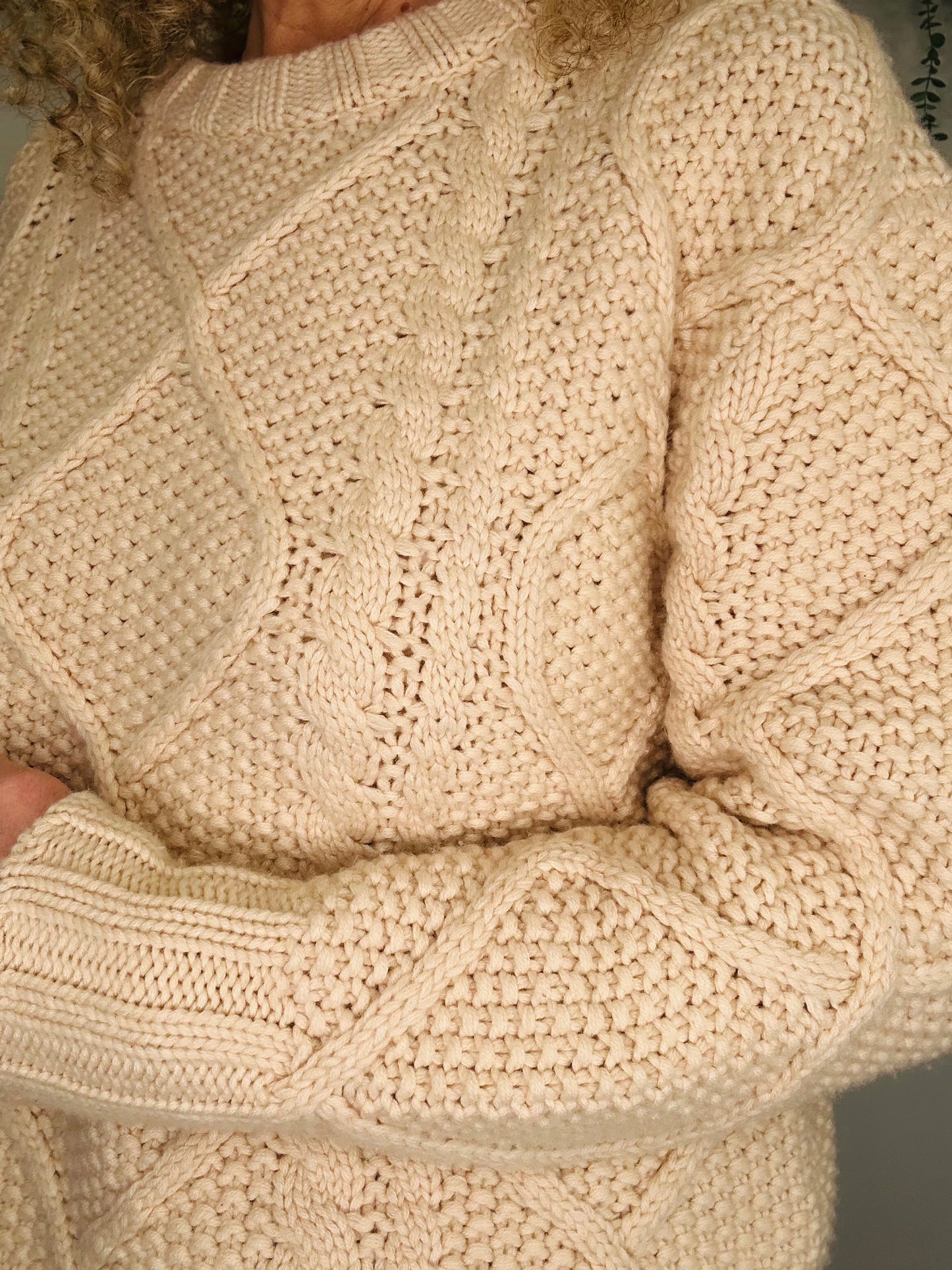 Knitted Cashmere Jumper - Size XS