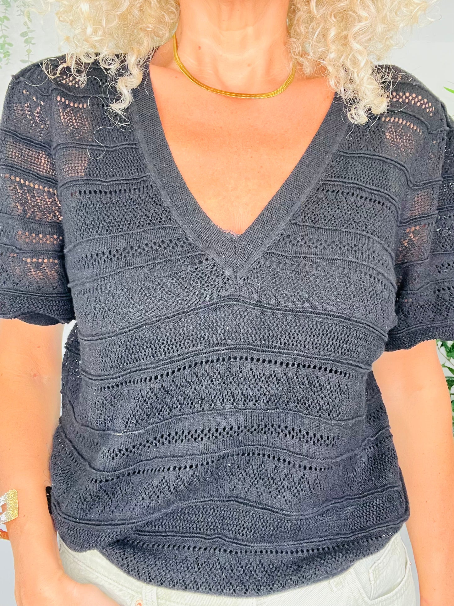 Crochet Top - Size L