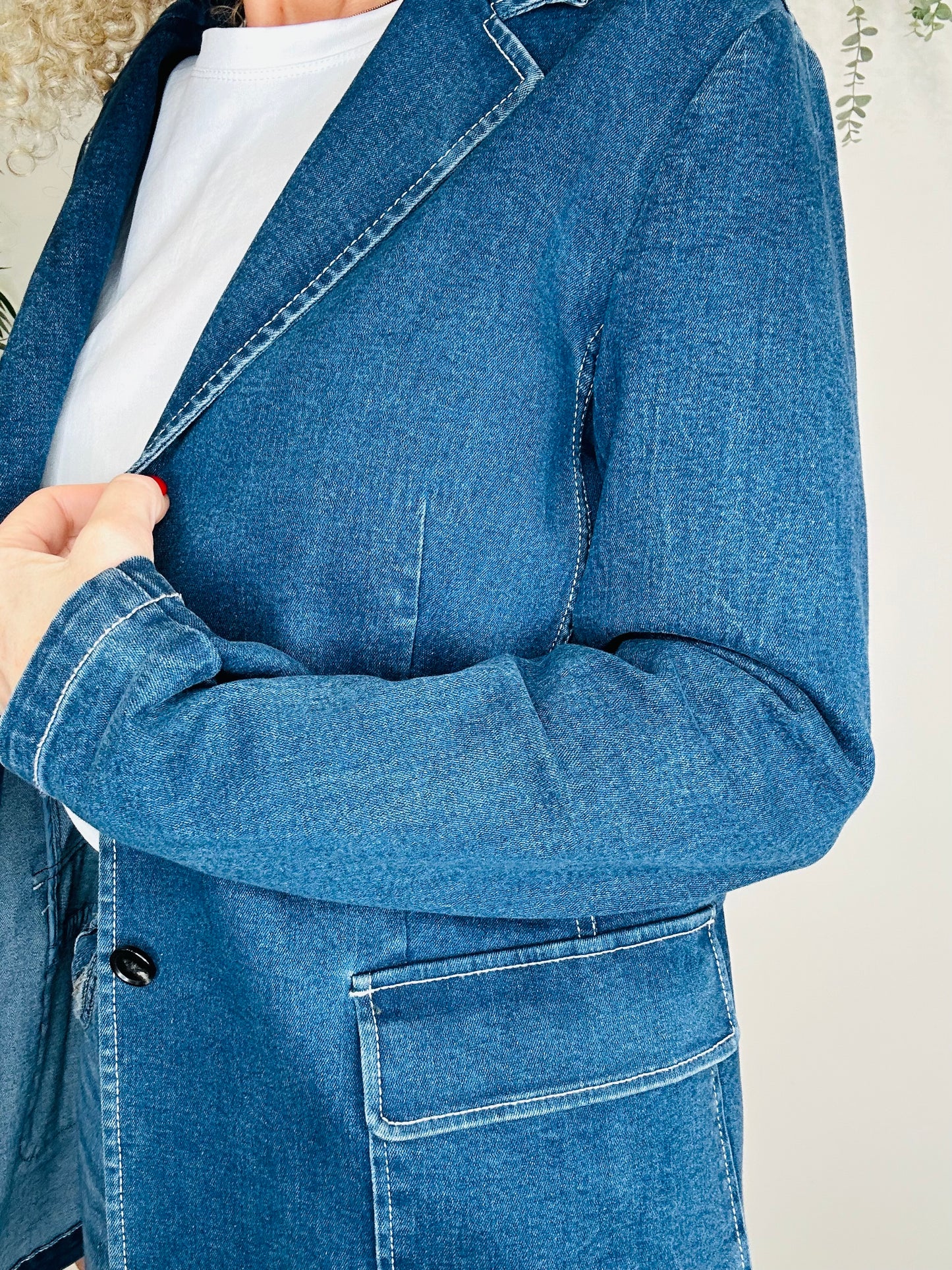 Denim Blazer - Size 3