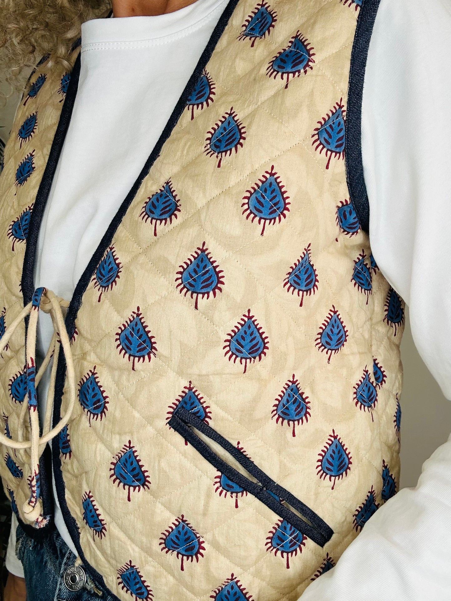 Quilted Gilet - Size XS