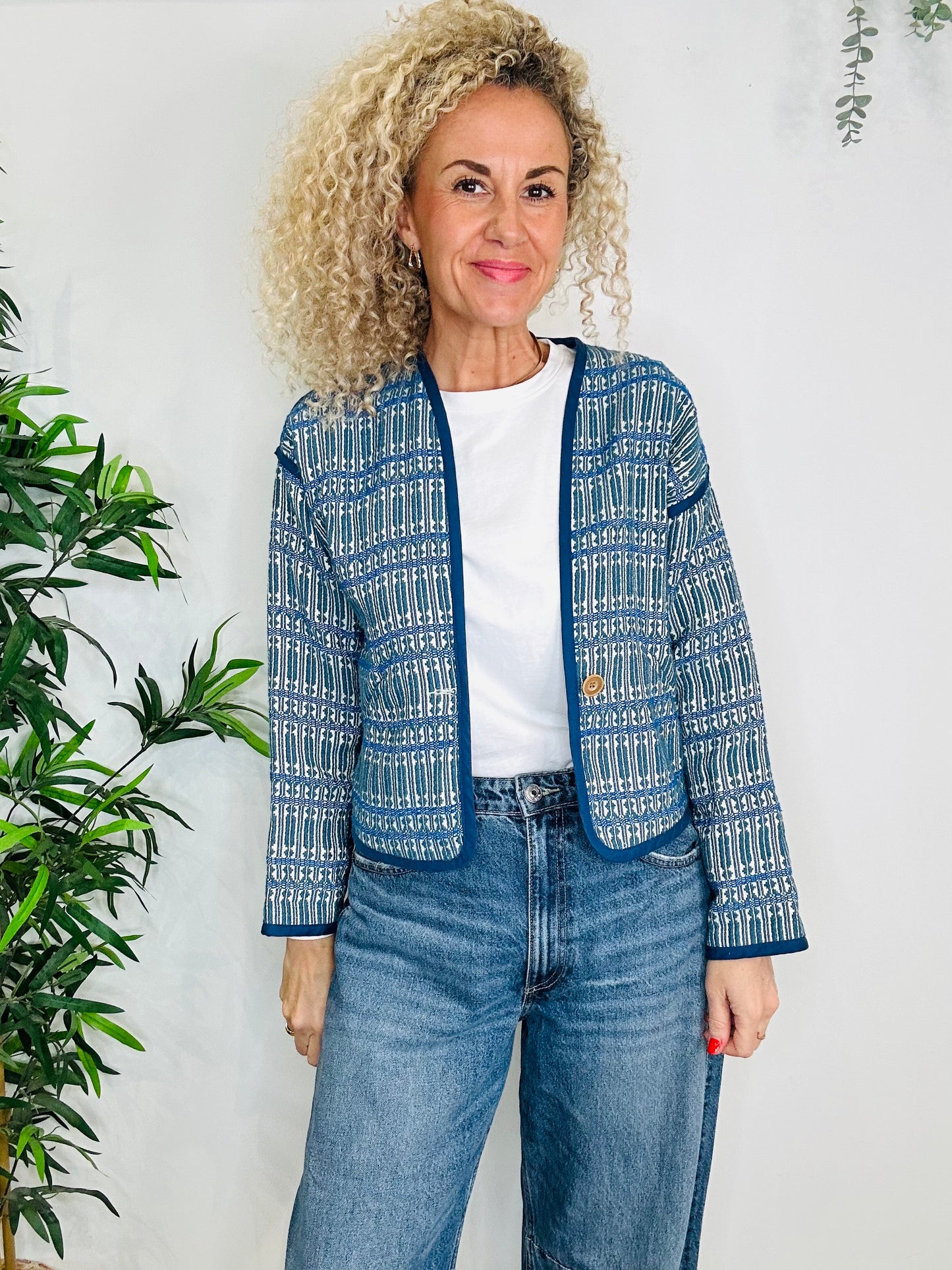 Embroidered Jacket - Size S