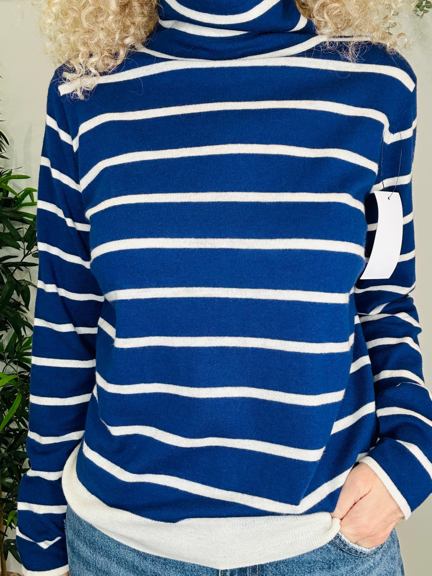 Striped Wool Jumper - Size M