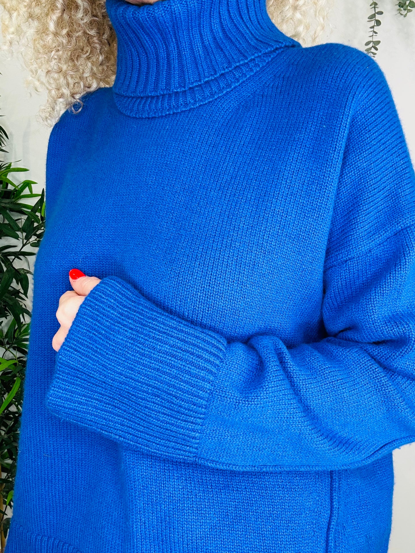 Detachable Roll-Neck Jumper - Size S