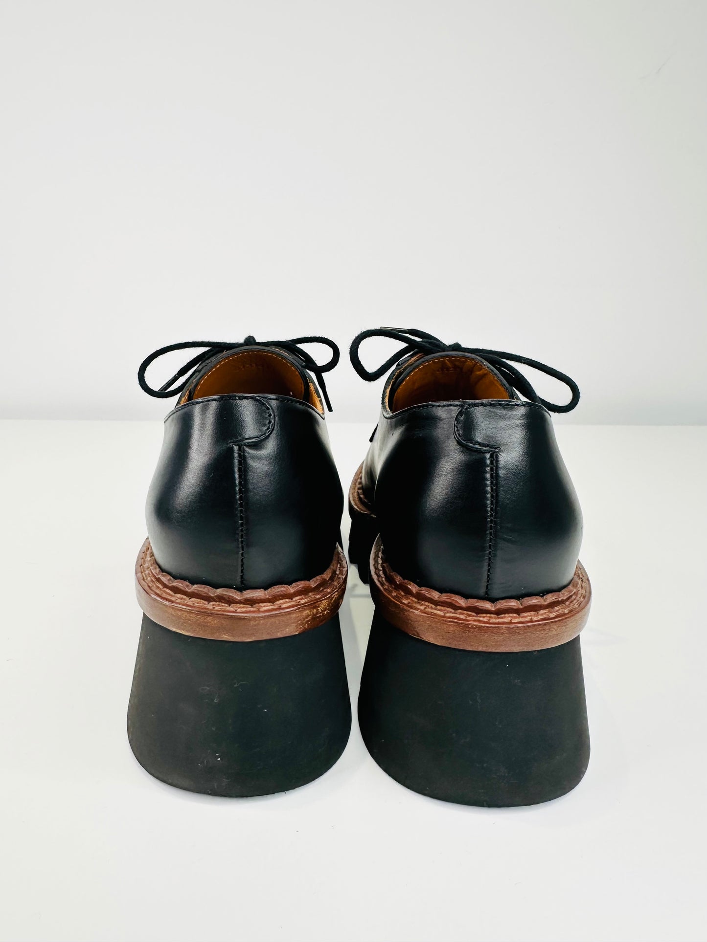 Owena Platform Brogues - Size 37.5