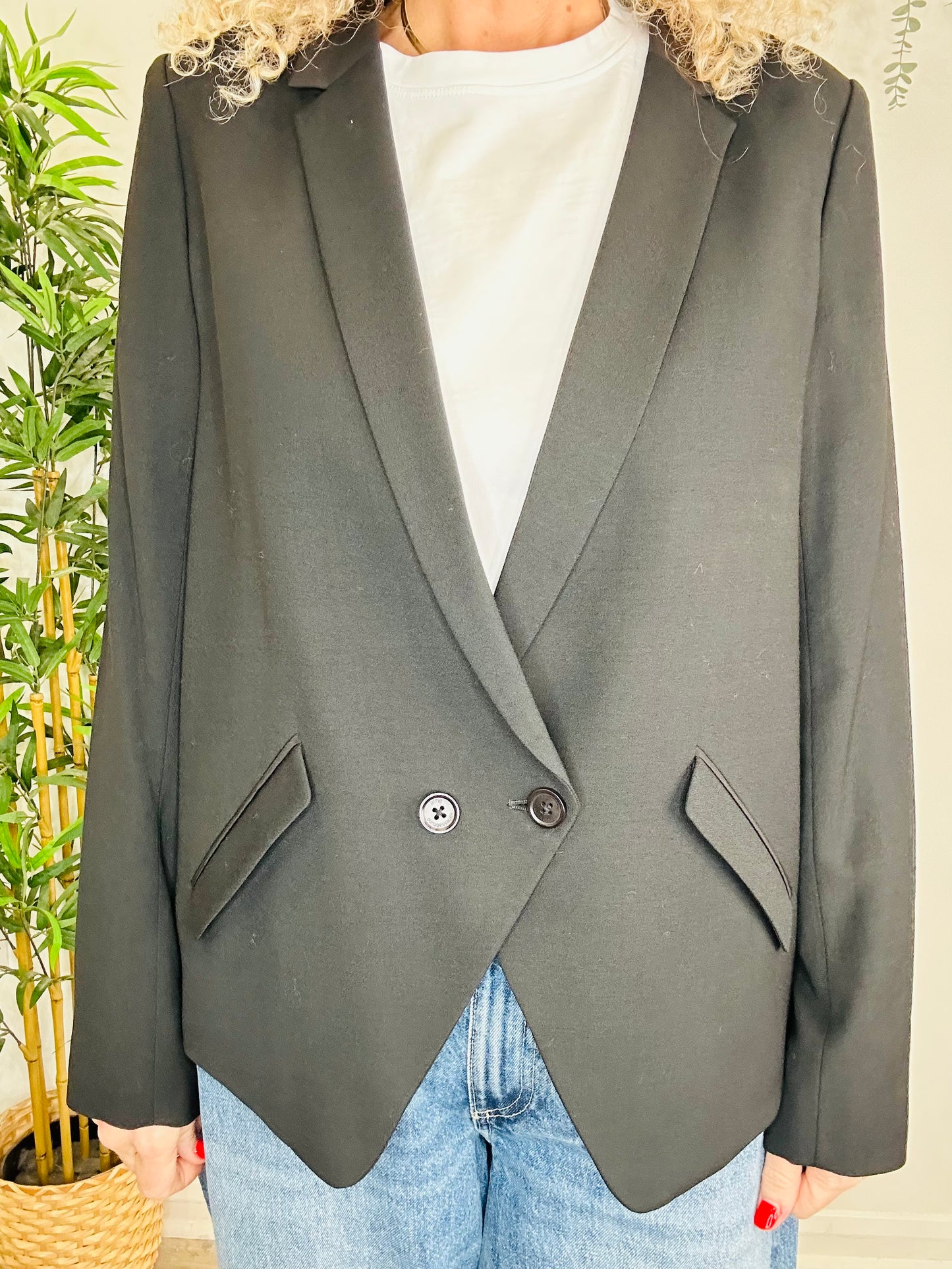 Crepe Blazer - Size 40