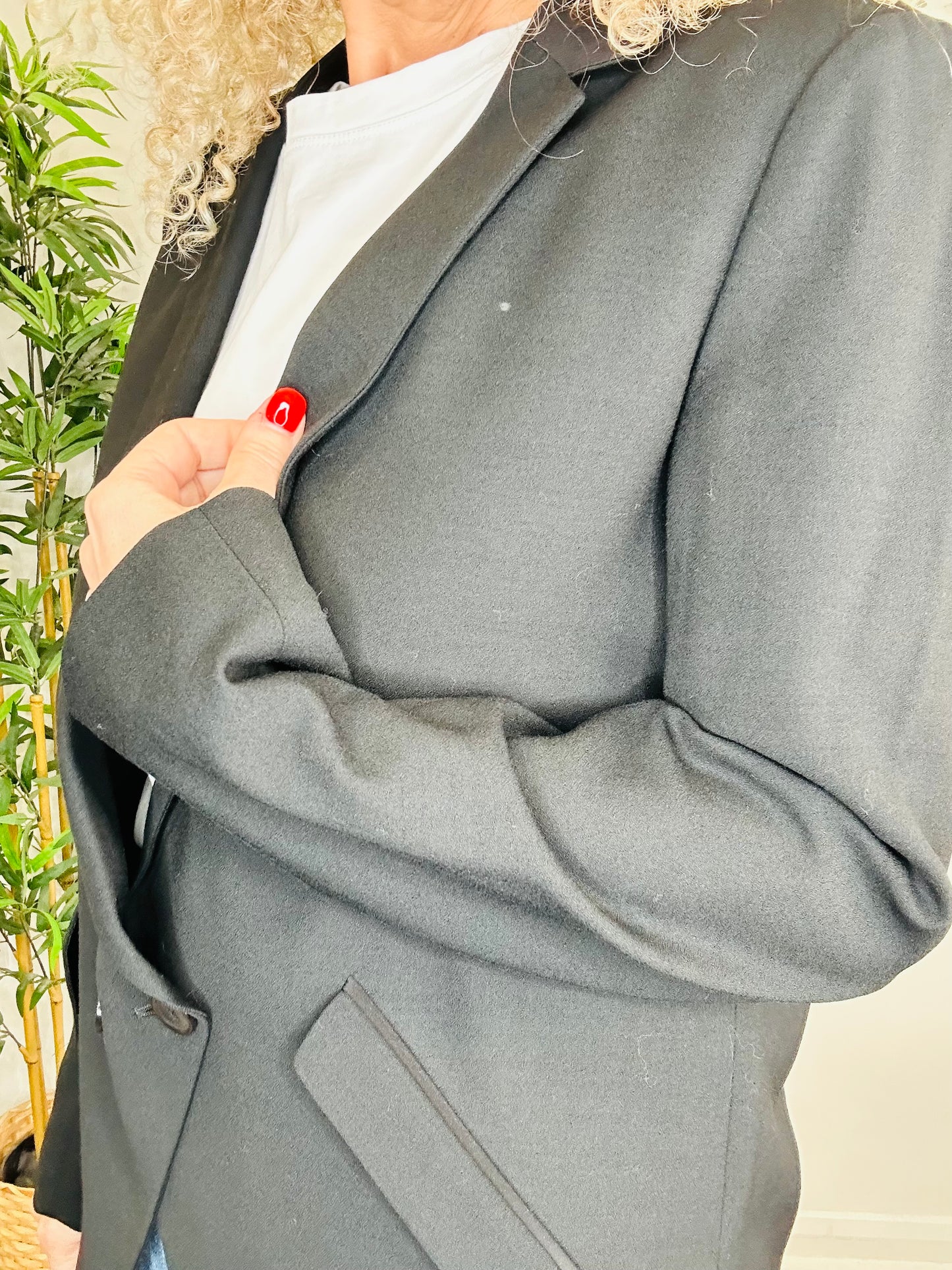 Crepe Blazer - Size 40