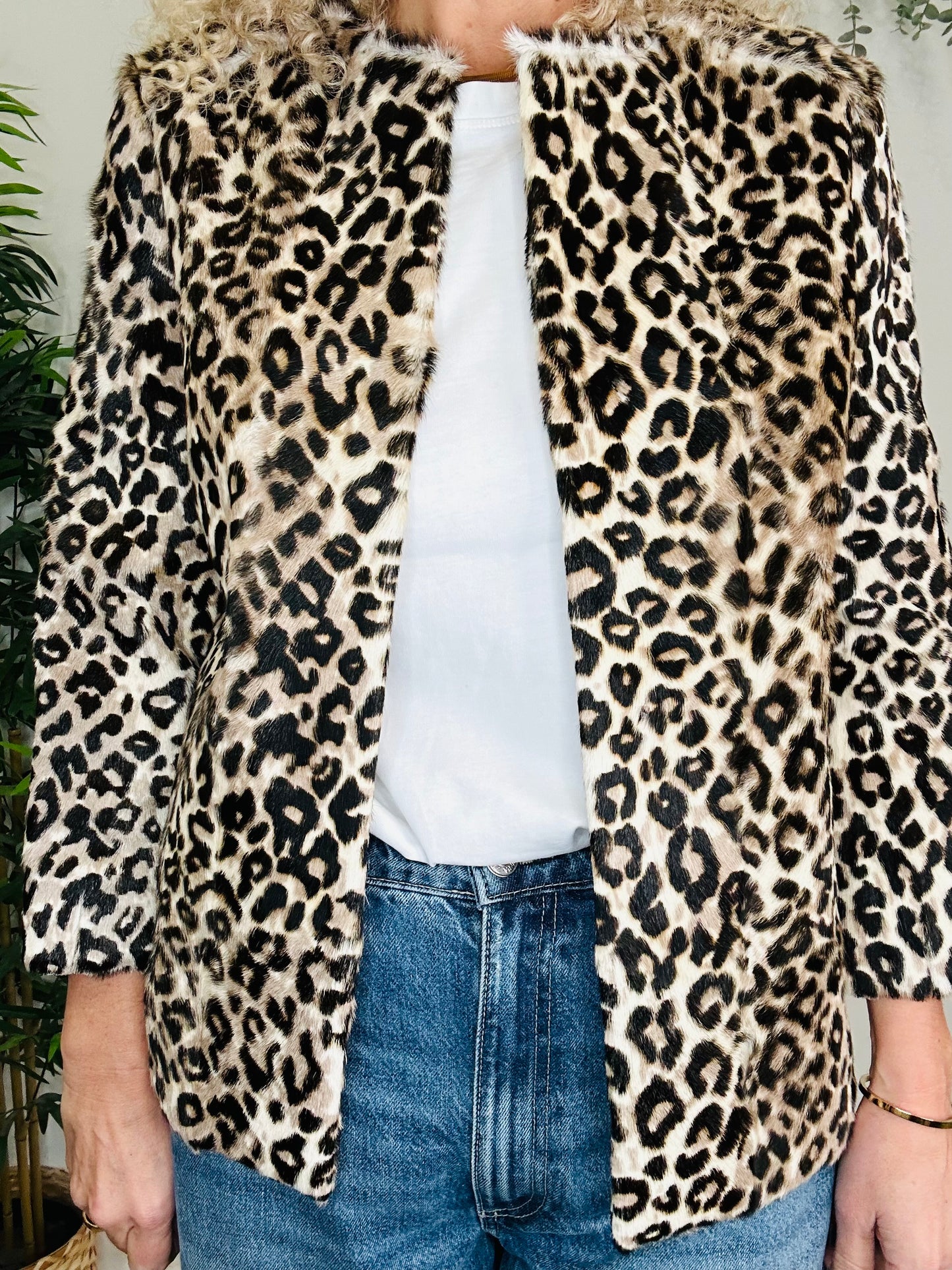 Leopard Print Jacket - O/S