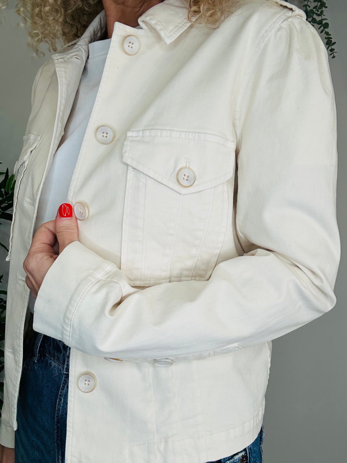 Stretch Denim Jacket - Size M