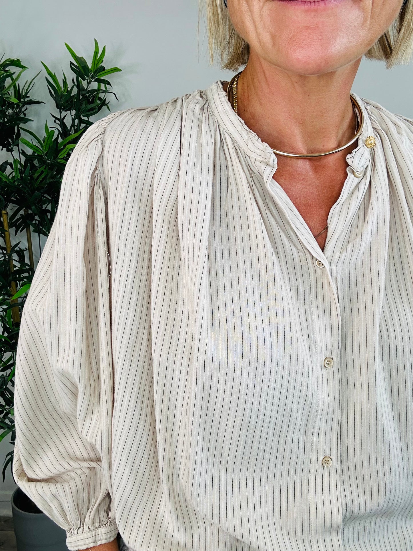 Striped Shirt - Size S