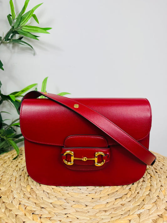 1955 Horesbit Leather Shoulder Bag