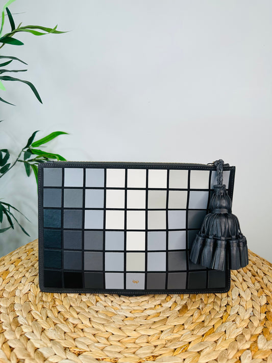 Georgiana Leather Clutch