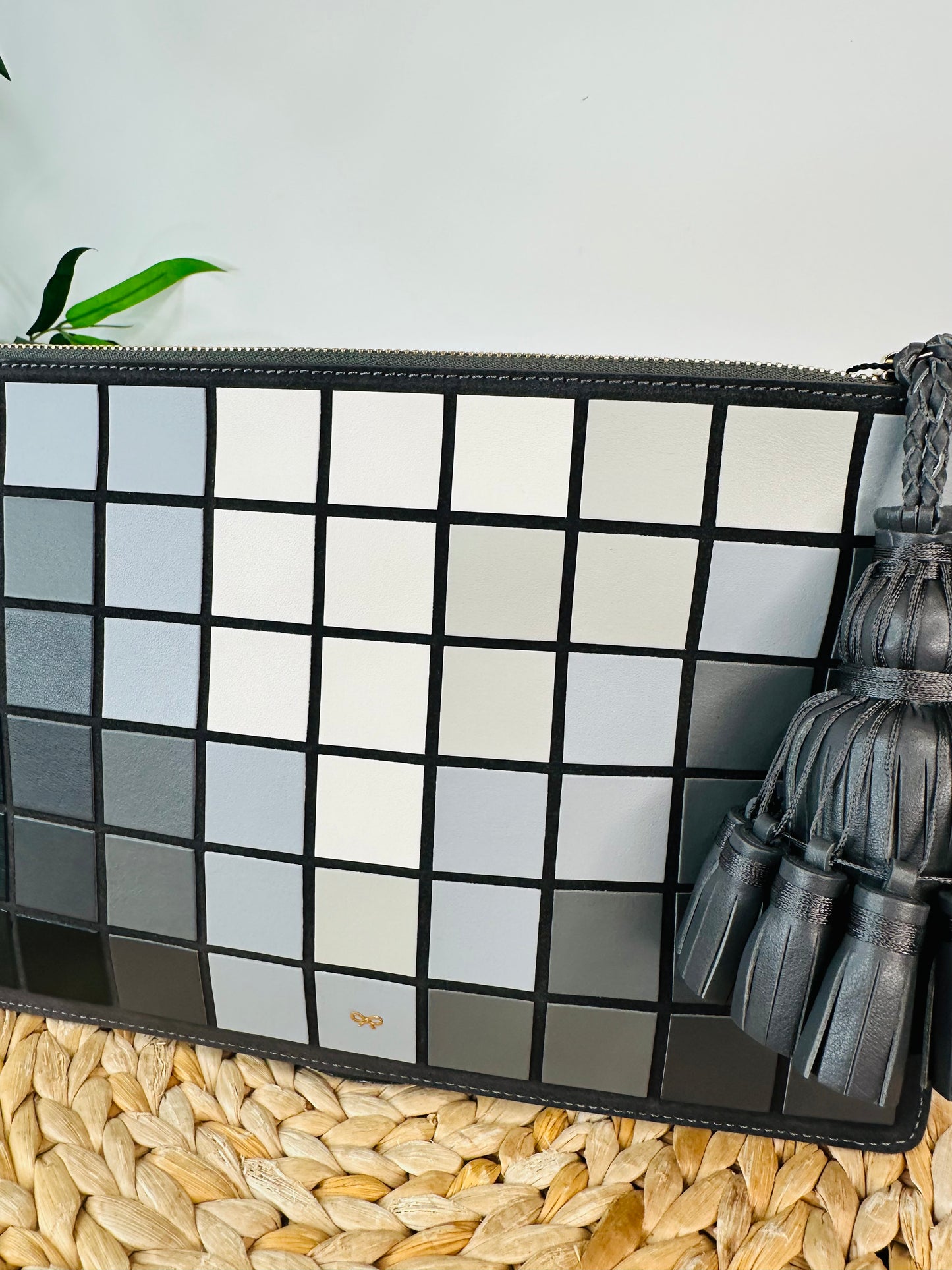 Georgiana Leather Clutch