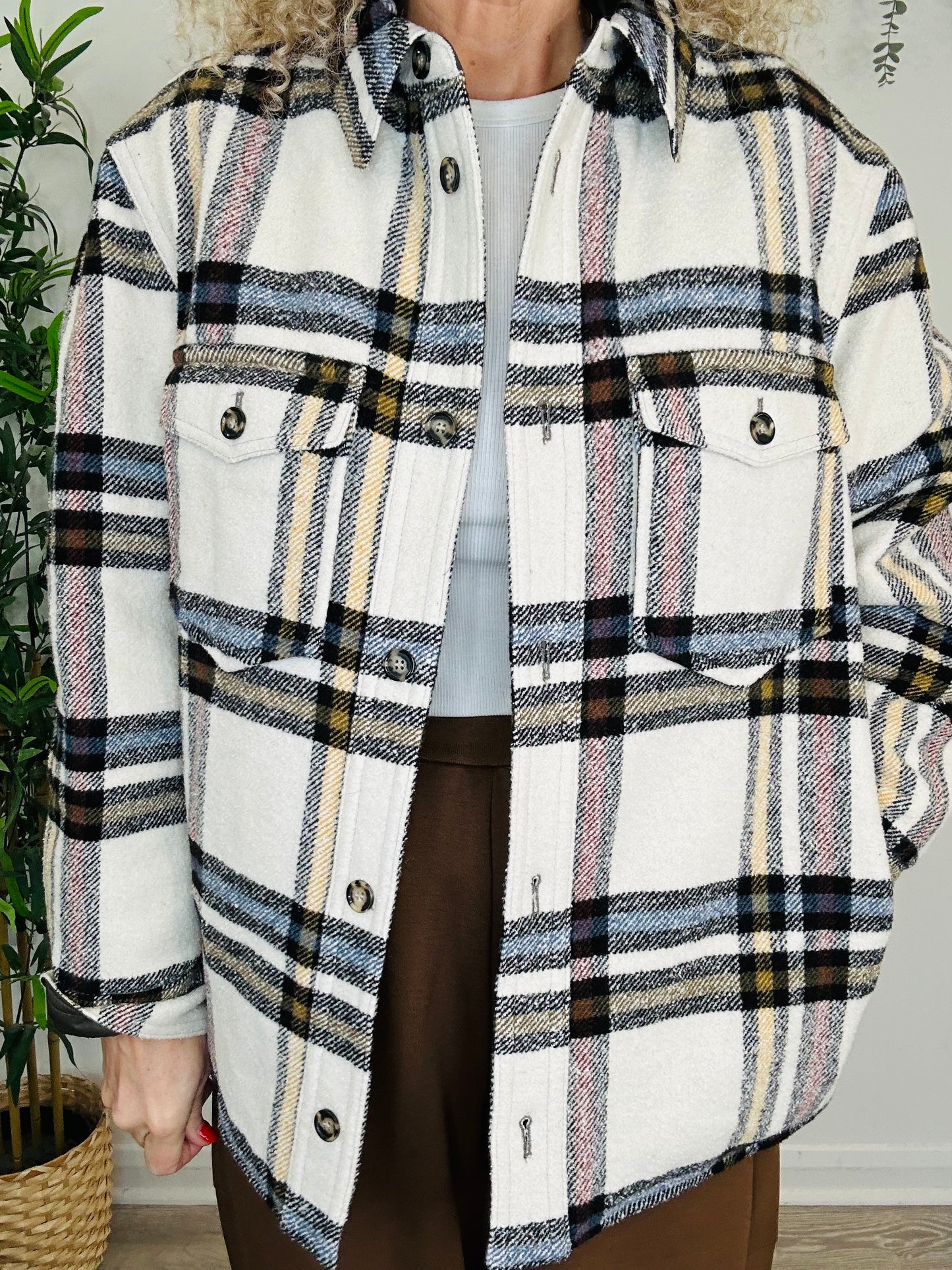 Check Ervey Jacket - Size S