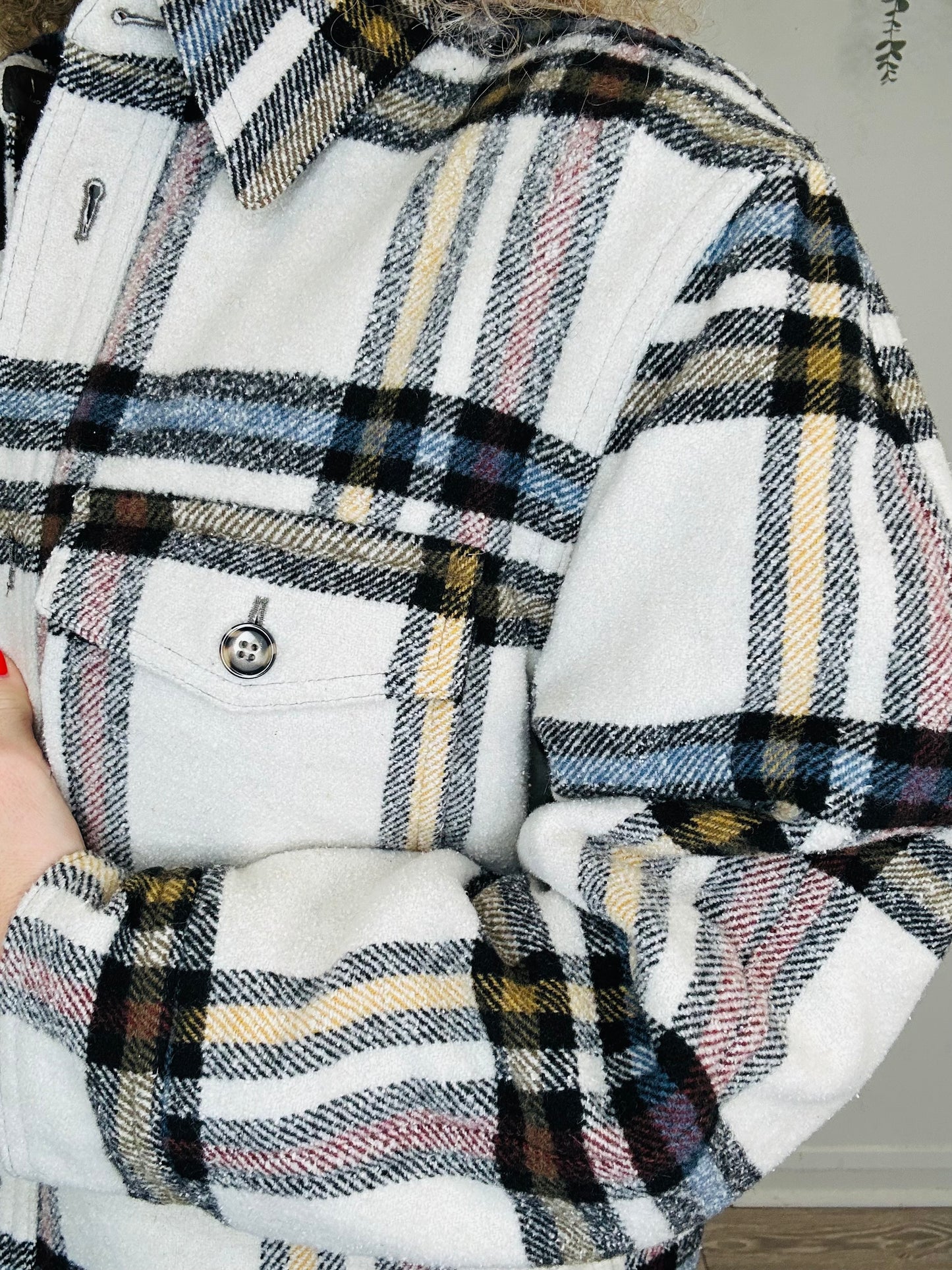 Check Ervey Jacket - Size S