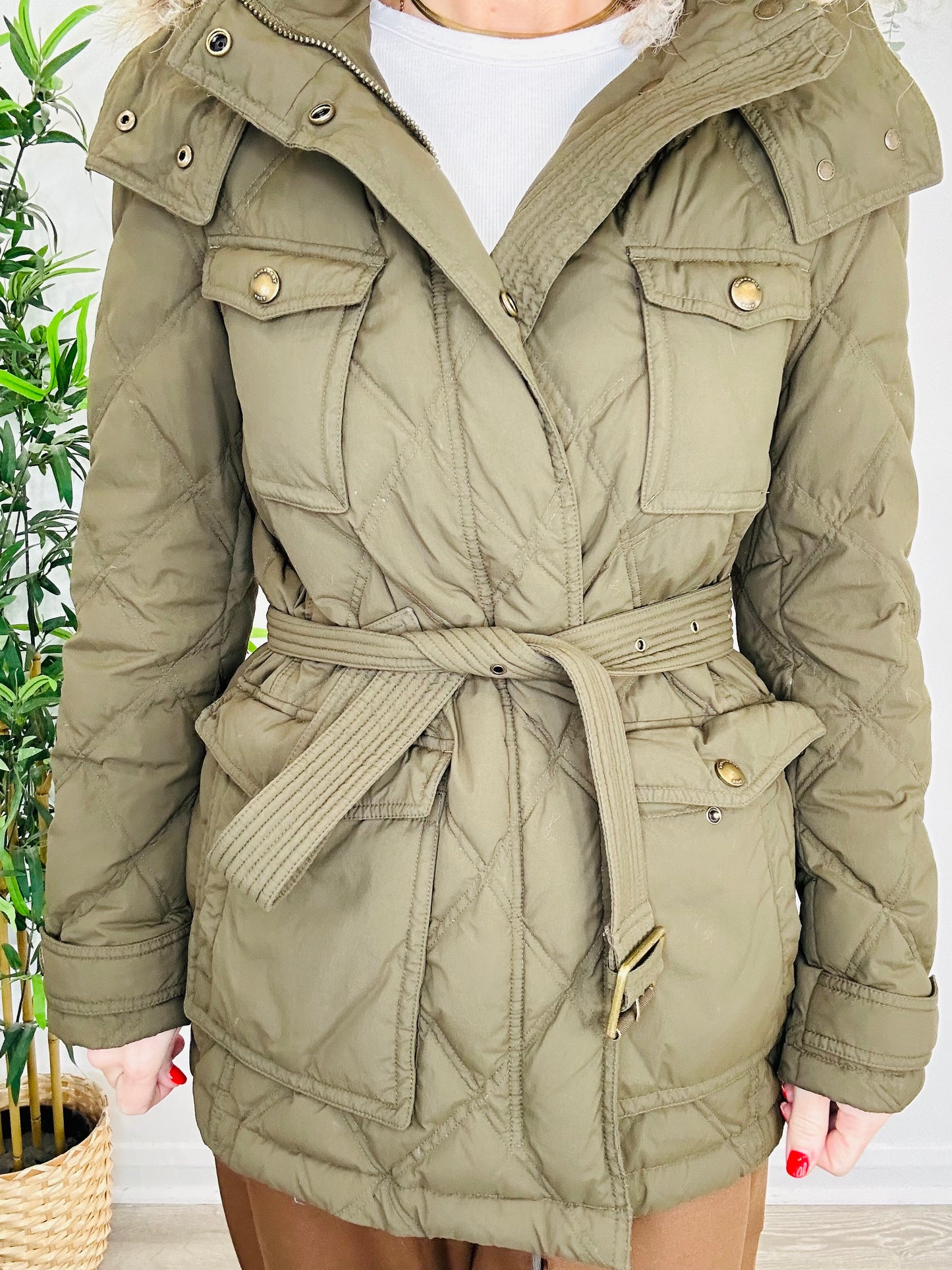 Quilted Coat - Size XL