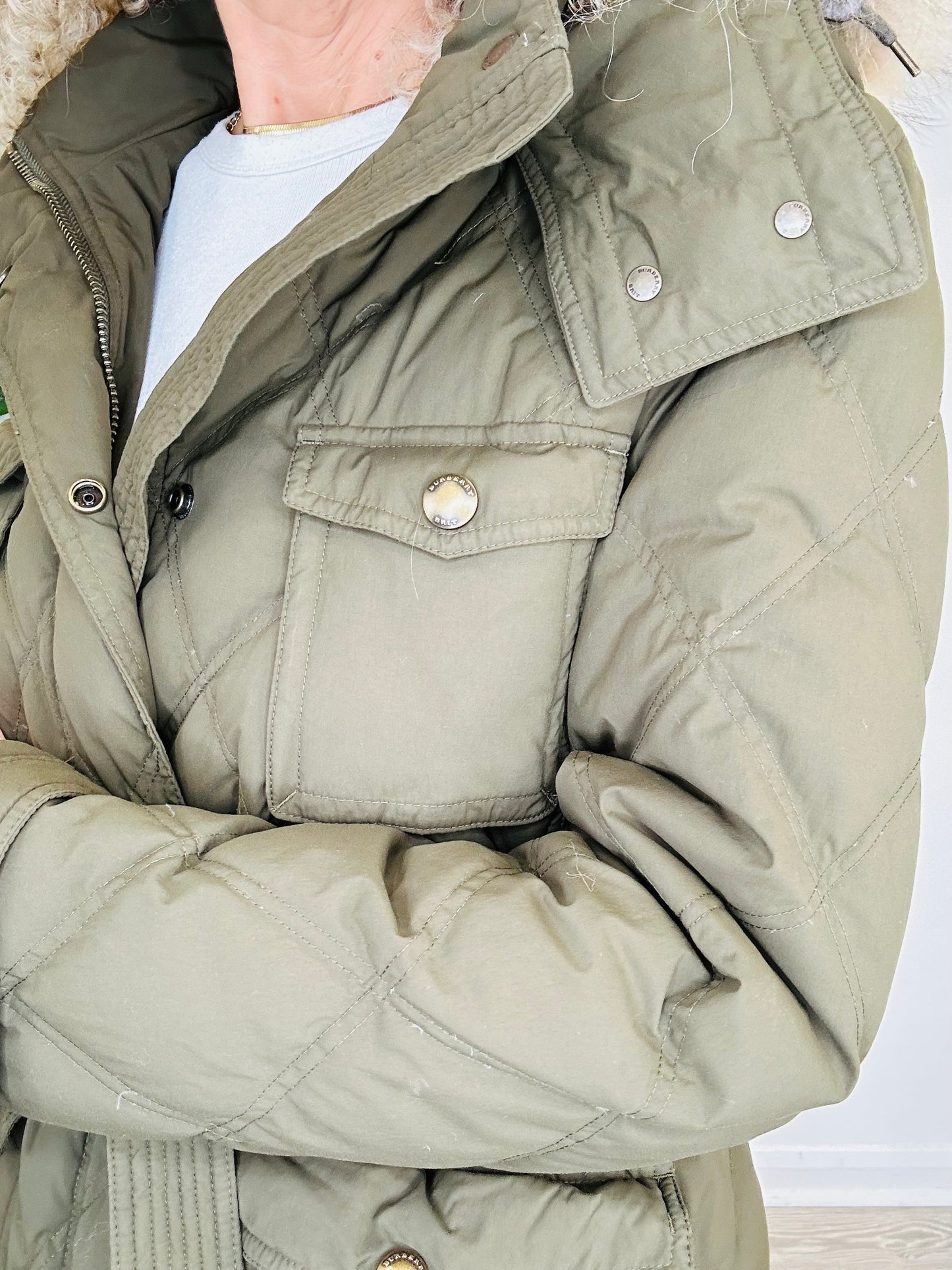 Quilted Coat - Size XL