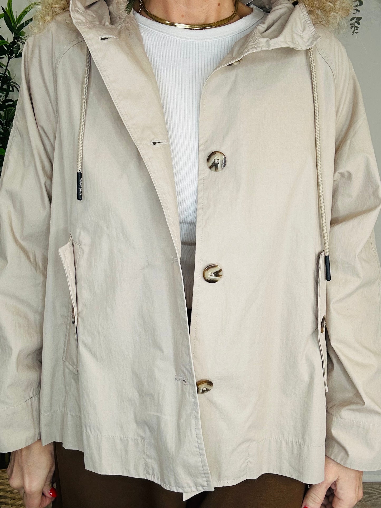 Short Cotton Jacket - Size XS